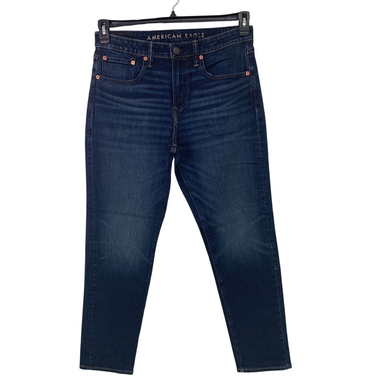 American Eagle Outfitters New American Eagle Womens 32X32 Cotton Blend Denim Jeans Size 33" - 1 Thumbnail