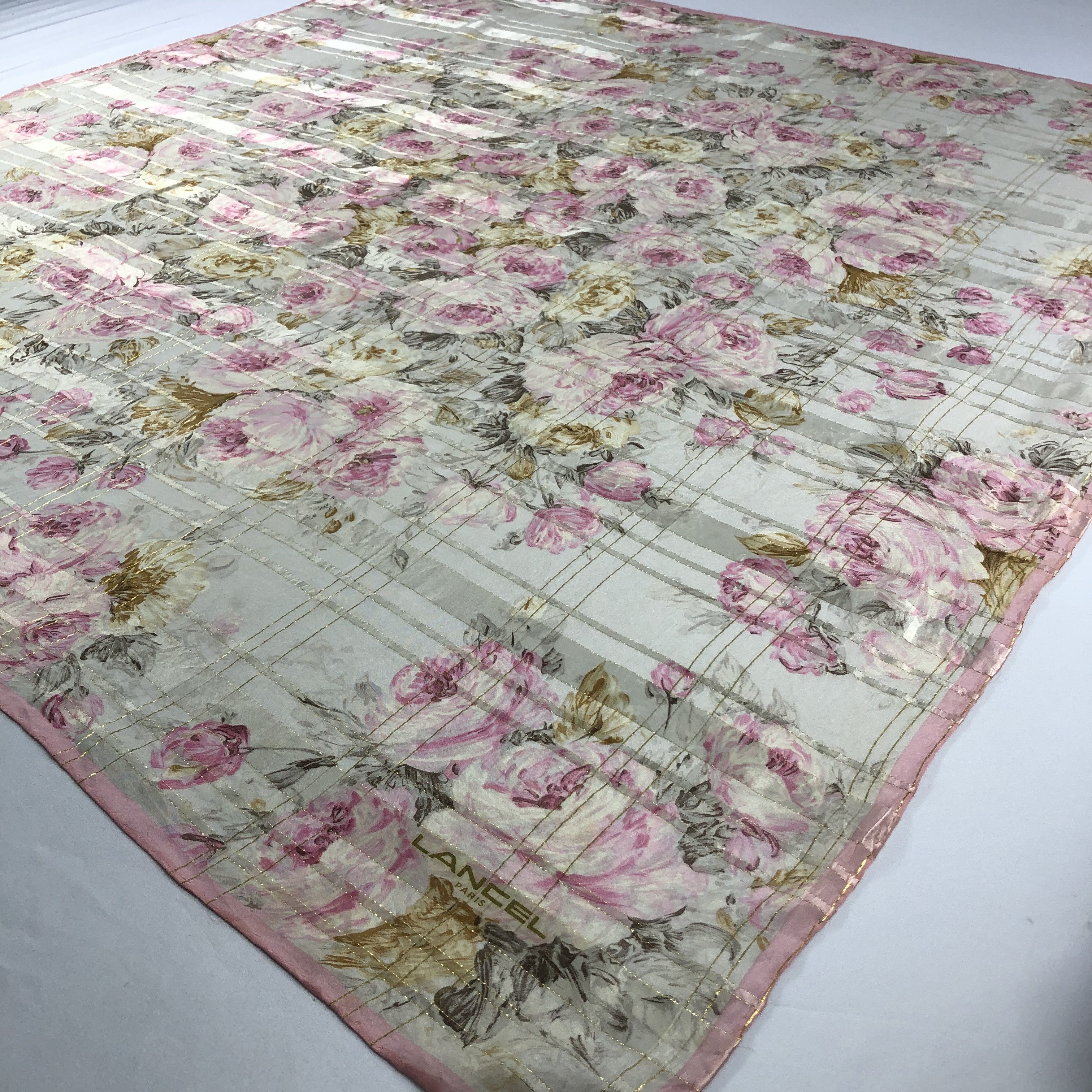 Lancel Vintage Lancel Silk Scarf Size ONE SIZE - 3 Thumbnail