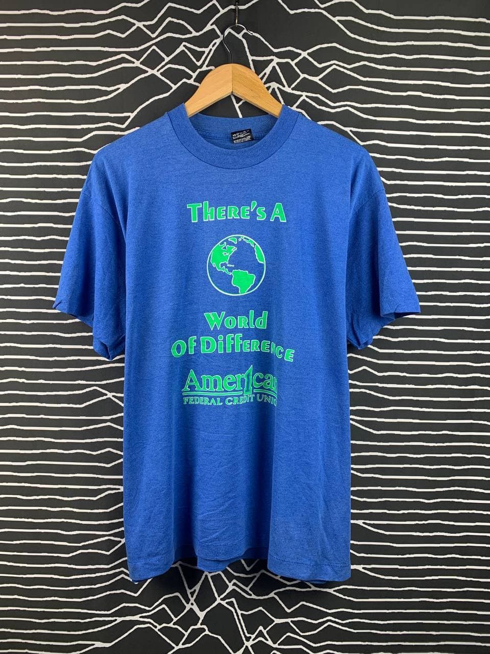 Vintage Vtg 90s America Federal Credit Union Promo Single Stitch Tee Size US XL / EU 56 / 4 - 1 Thumbnail