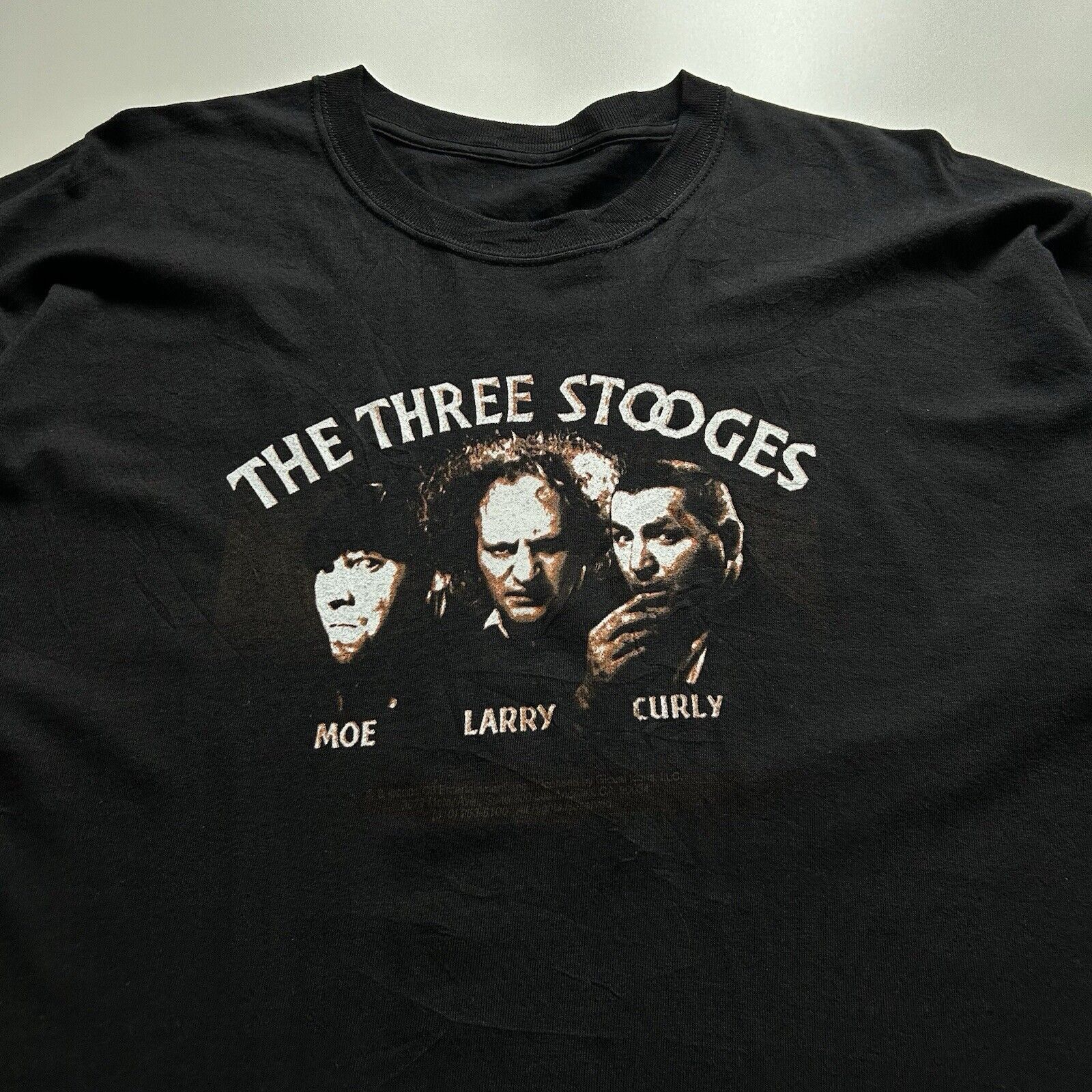 Vintage Vintage The Three Stooges Funny Graphic T Shirt XL Rare Size US XXL / EU 58 / 5 - 2 Thumbnail