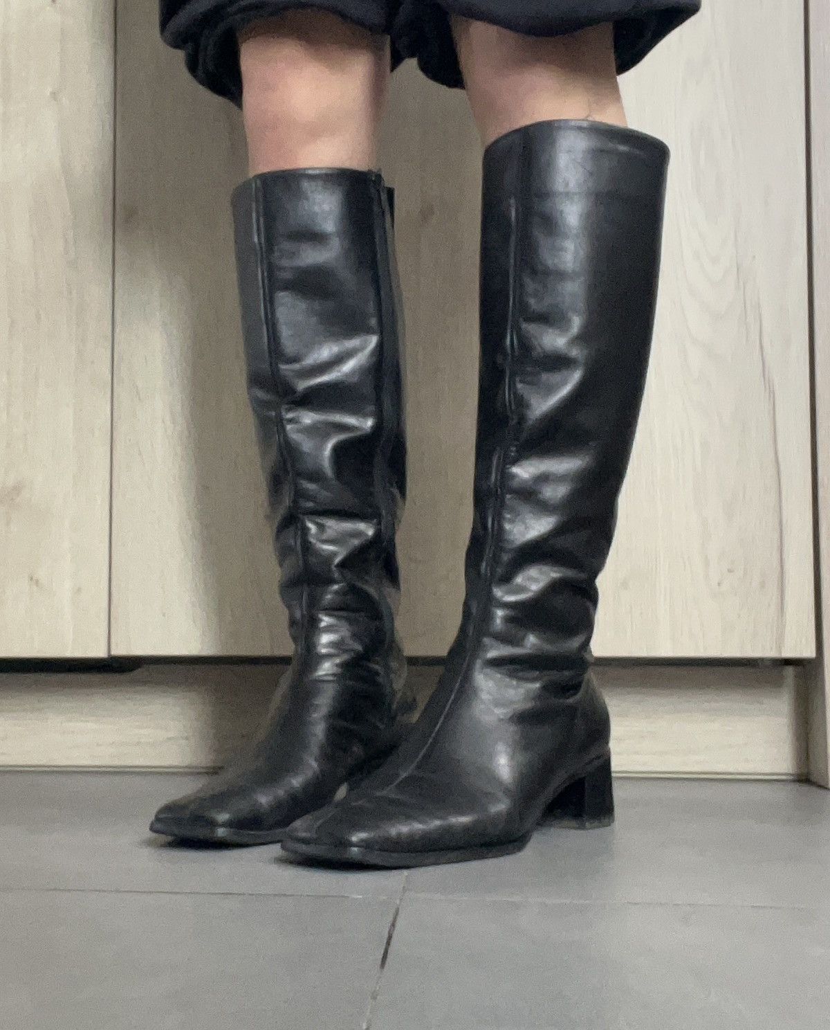 Other Peter Kaiser leather high boots Size US 10 / IT 40 - 3 Thumbnail