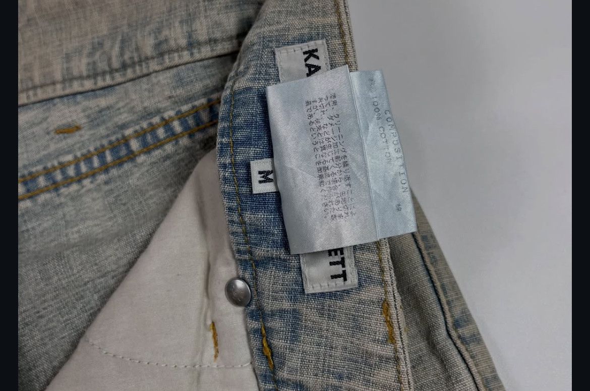 Katharine Hamnett London 2000s Katharine Hamnett London Distressed Mud Wash Jeans y2k Size US 30 / EU 46 - 6 Thumbnail