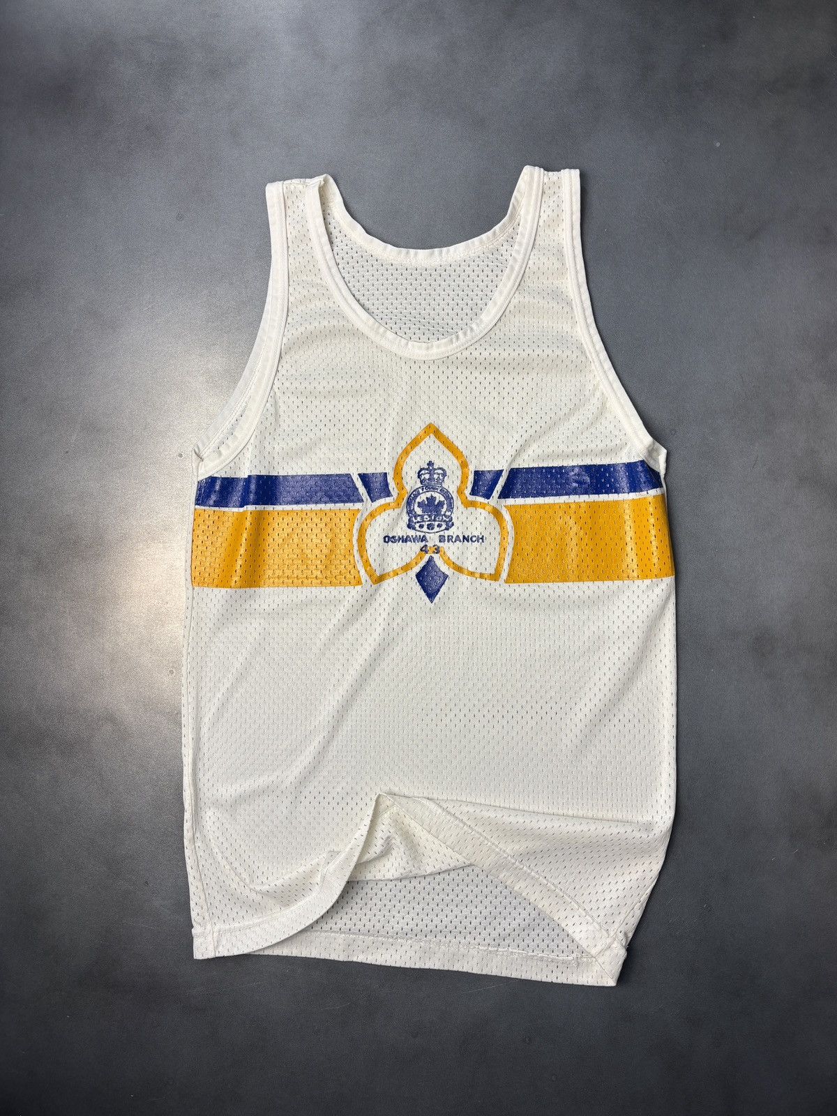 Vintage 1980s Vintage Pinney Mesh Tanktop Sportswear Oshawa Practice Size US S / EU 44-46 / 1 - 2 Thumbnail