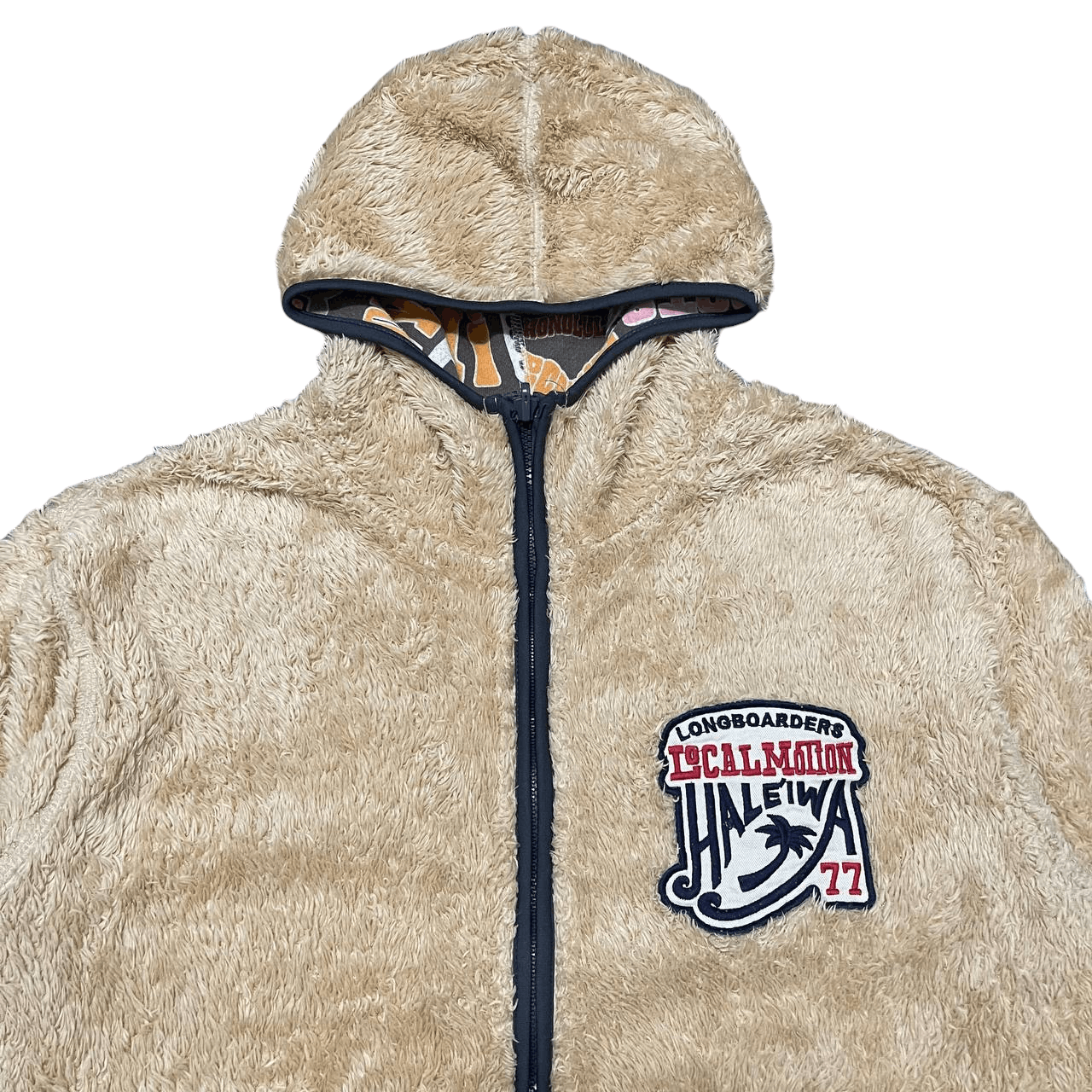 Japanese Brand Vintage Local Motion Hawaiian Surf Reversible Hooded Jacket Size US XL / EU 56 / 4 - 14 Thumbnail
