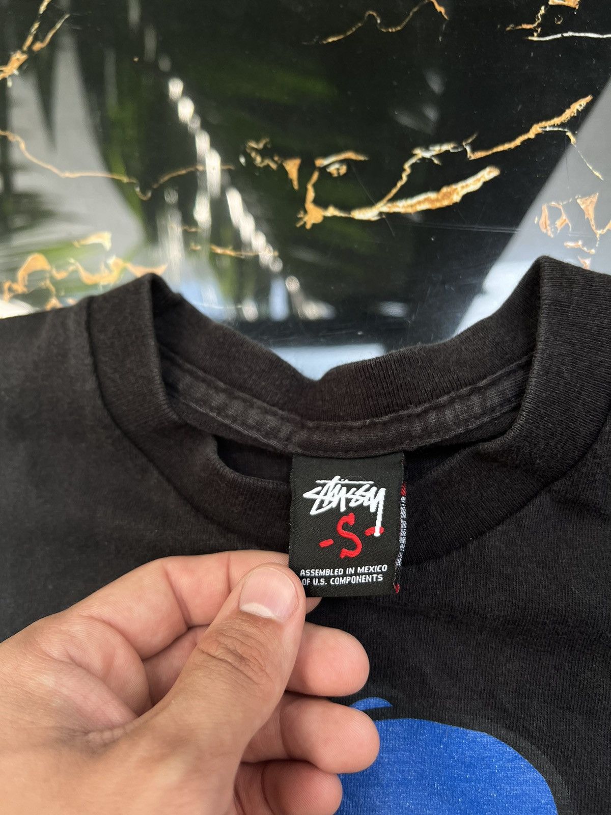 Stussy × Vintage 90’s STUSSY REAS RARE Y2K CAP GUY TEE RETRO Size US S / EU 44-46 / 1 - 4 Thumbnail