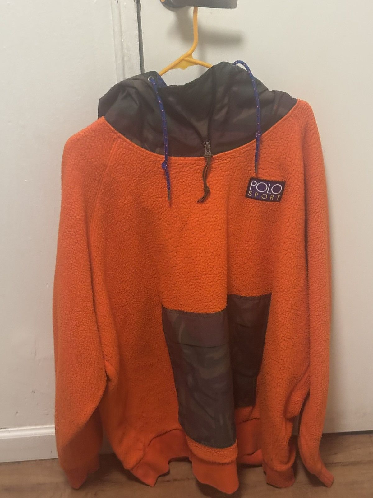 Polo Ralph Lauren Orange polo fleece hoodie XL Size US XL / EU 56 / 4 - 6 Thumbnail