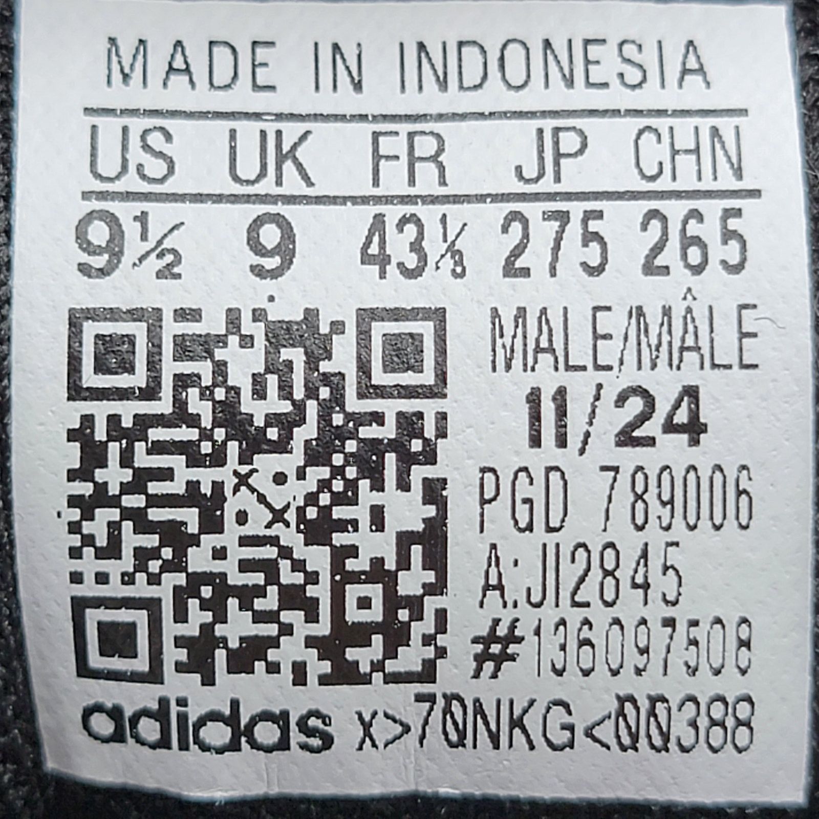 Adidas Adidas Eclyptix 2000 Black White Mens Size 9.5 NWOB (220) Size US 9.5 / EU 42-43 - 8 Thumbnail