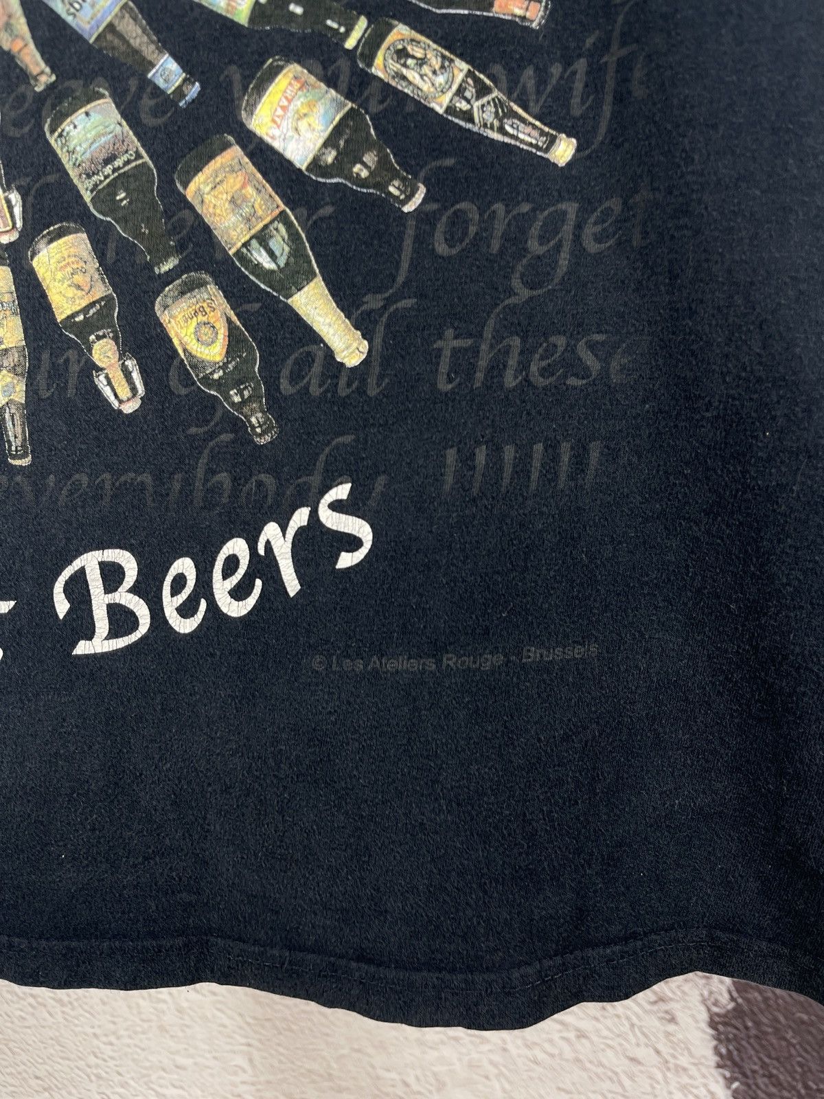 Band Tees Belgium The Small Country Of Great Beers Double-Sided Tee Size US L / EU 52-54 / 3 - 11 Thumbnail