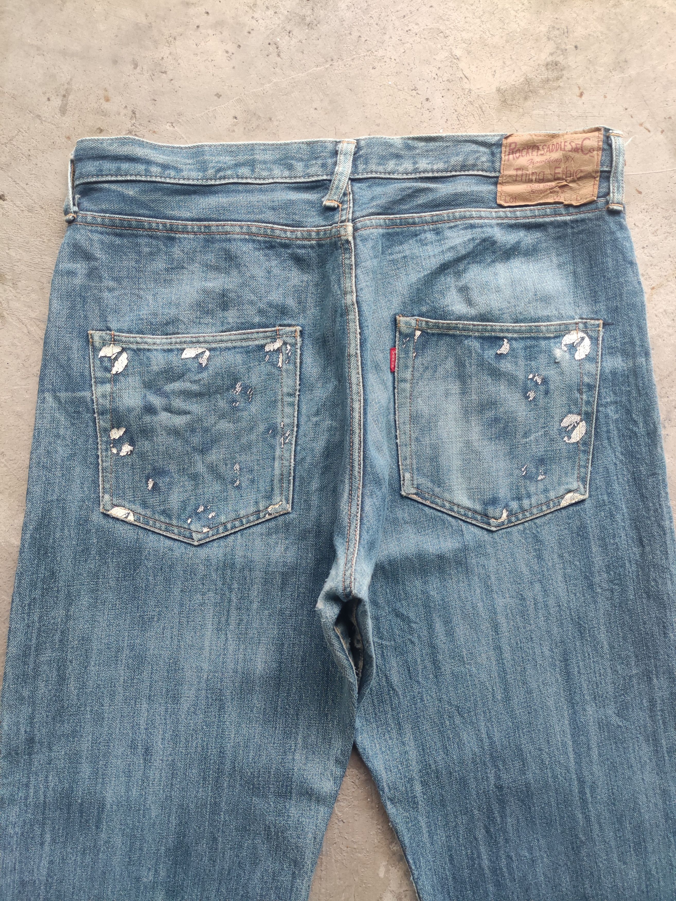 Venus Vintage Venus Japan Baggy Denim Faded Jean W34 Size US 34 / EU 50 - 9 Thumbnail