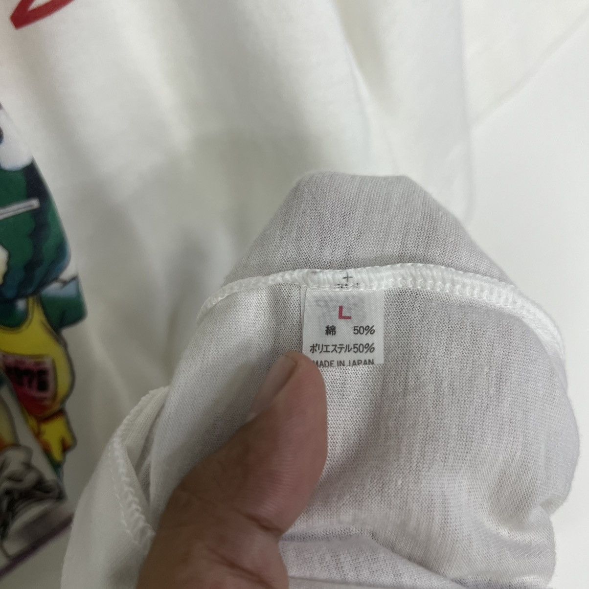 Anime DETECTIVE CONAN ANIME X SUIKA NAGAIMO MARATHON VTG TEE Size US L / EU 52-54 / 3 - 9 Thumbnail
