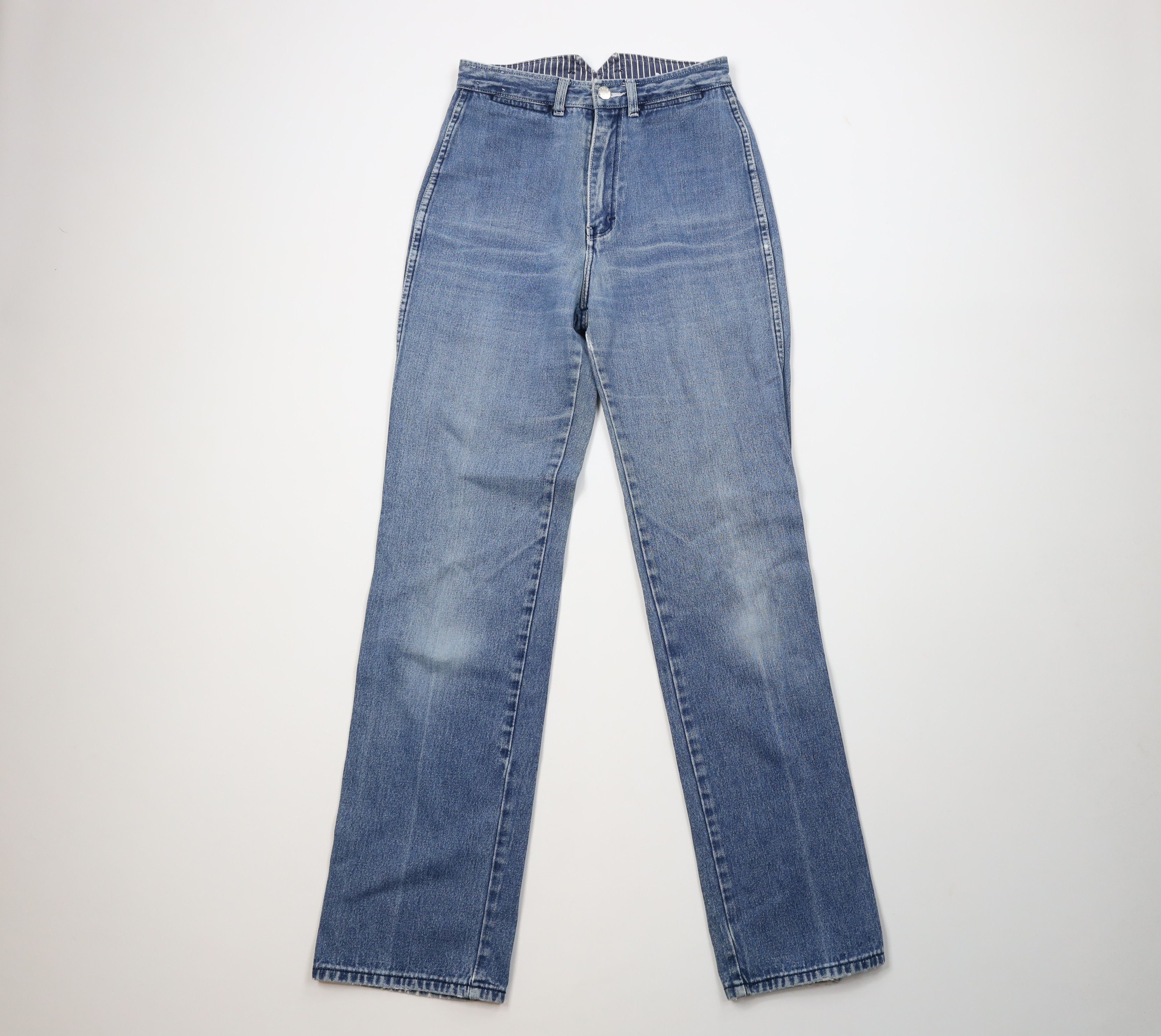 Vintage Vintage 80s 90s Streetwear Relaxed Straight Leg Jeans Blue Size 32" / US 10 / IT 46 - 1 Thumbnail