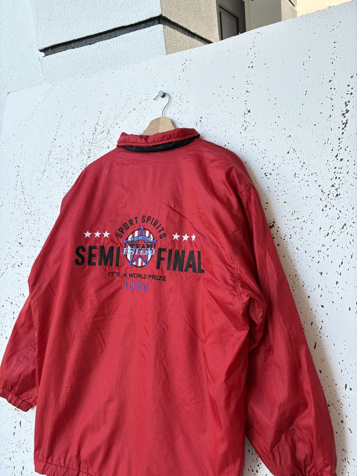 Vintage Super Rare‼️ Vintage 80s Sports Jacket Sherpa Lining Size US S / EU 44-46 / 1 - 2 Thumbnail