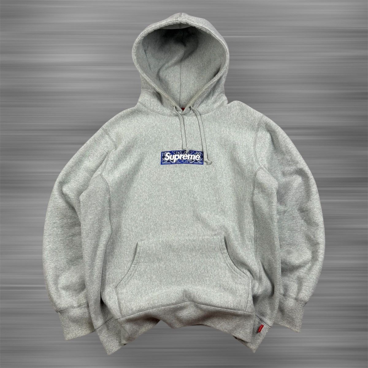 Supreme Supreme bandana box logo hoodie | Grailed