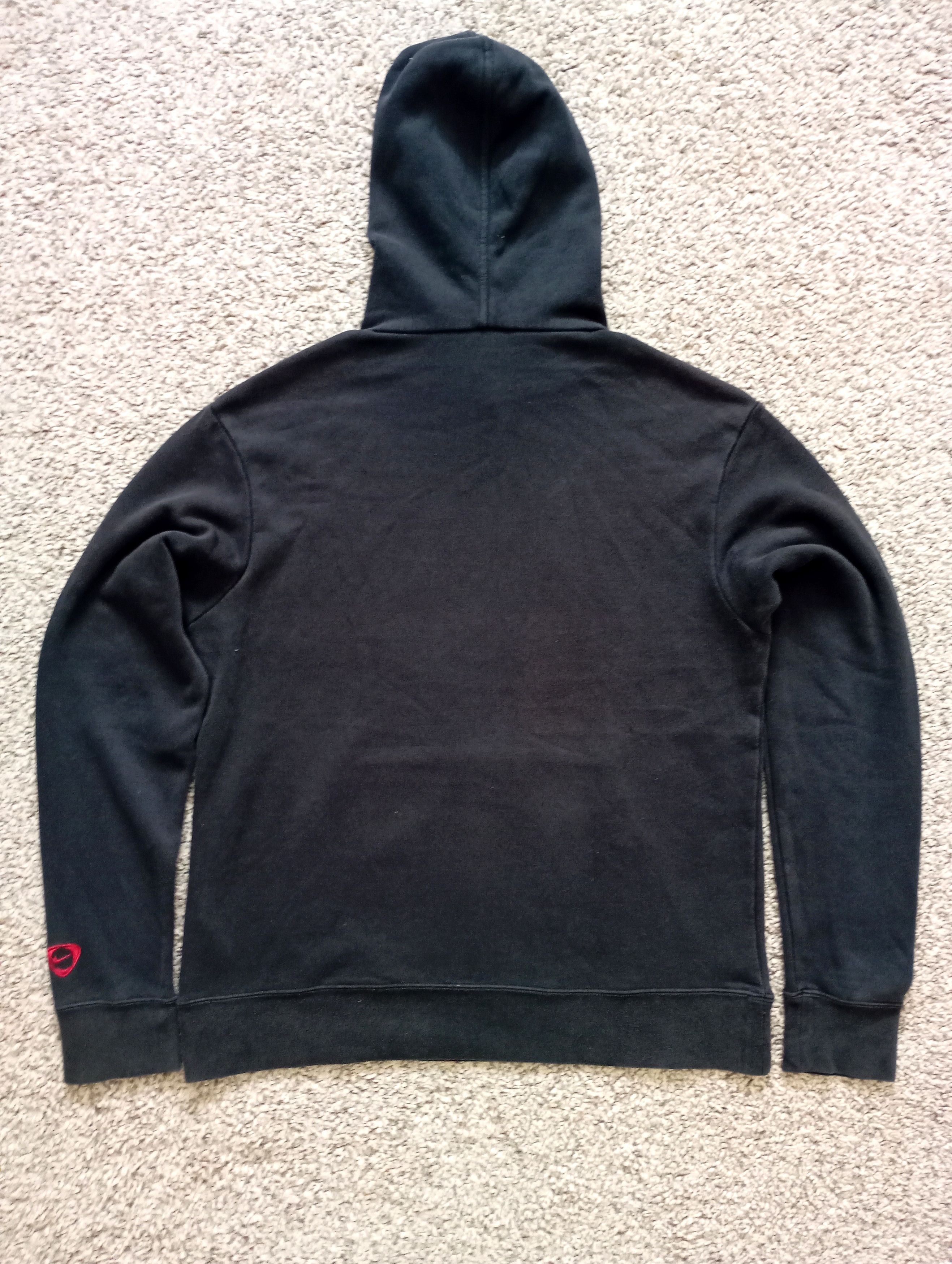 Nike × Vintage Vintage Nike Y2K Center Swoosh Hoodie Size US L / EU 52-54 / 3 - 3 Thumbnail