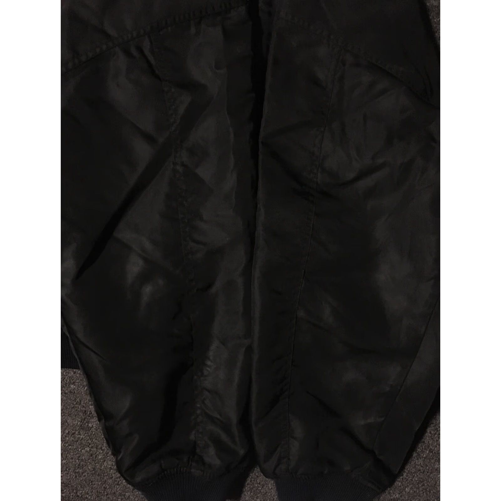 Vintage VINTAGE Stormin Norman Distressed Bomber Jacket Mens L Black 80s 90s Wildhorse Saloon Orlando Trucker Grunge Biker 80s 90s Theme Embroidered Size US L / EU 52-54 / 3 - 6 Thumbnail