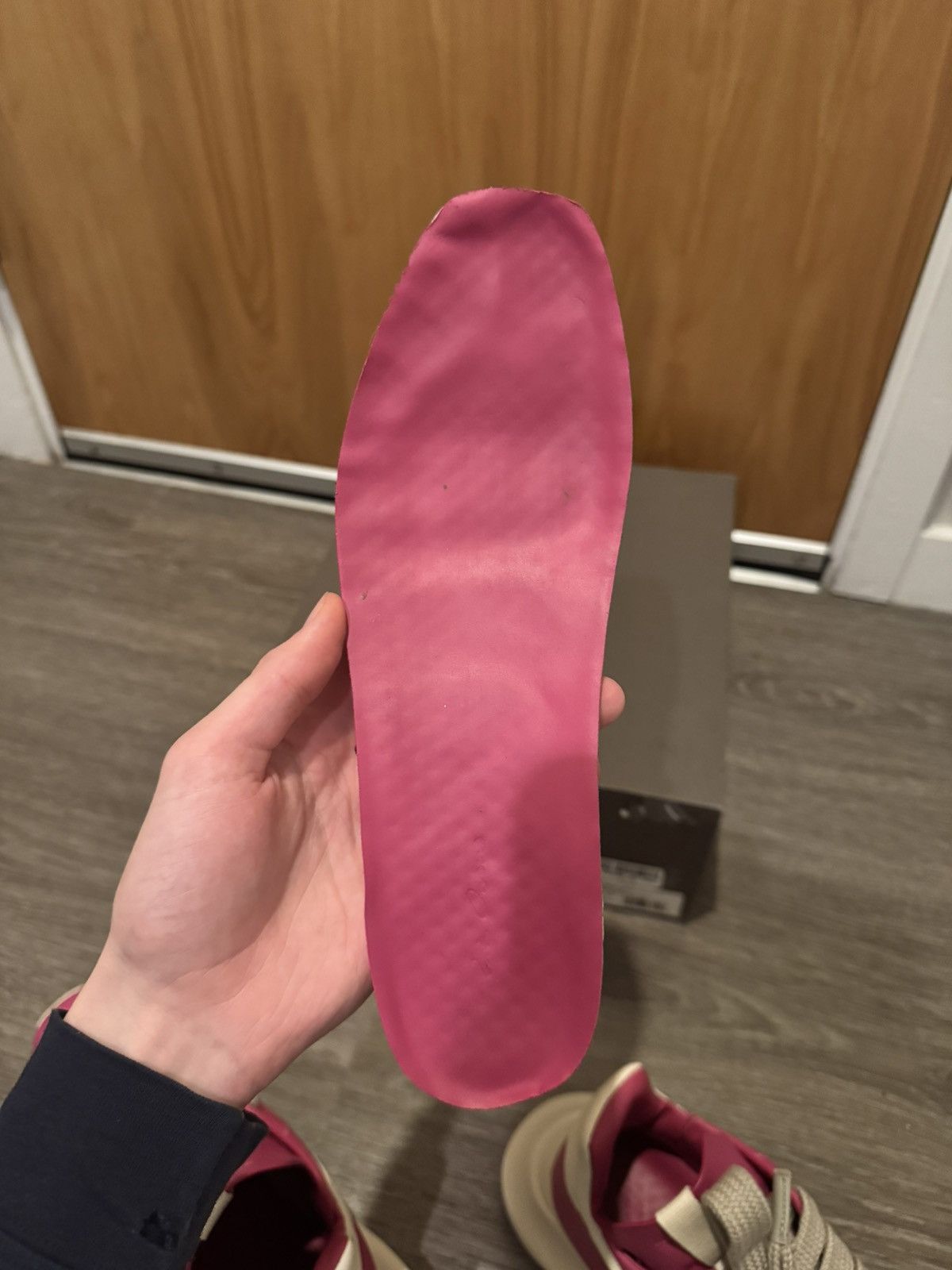 Rick Owens Rick Owens Hot Pink Jumbo Lace Geth Runner Sneakers Size 44 Size US 11 / EU 44 - 11 Thumbnail