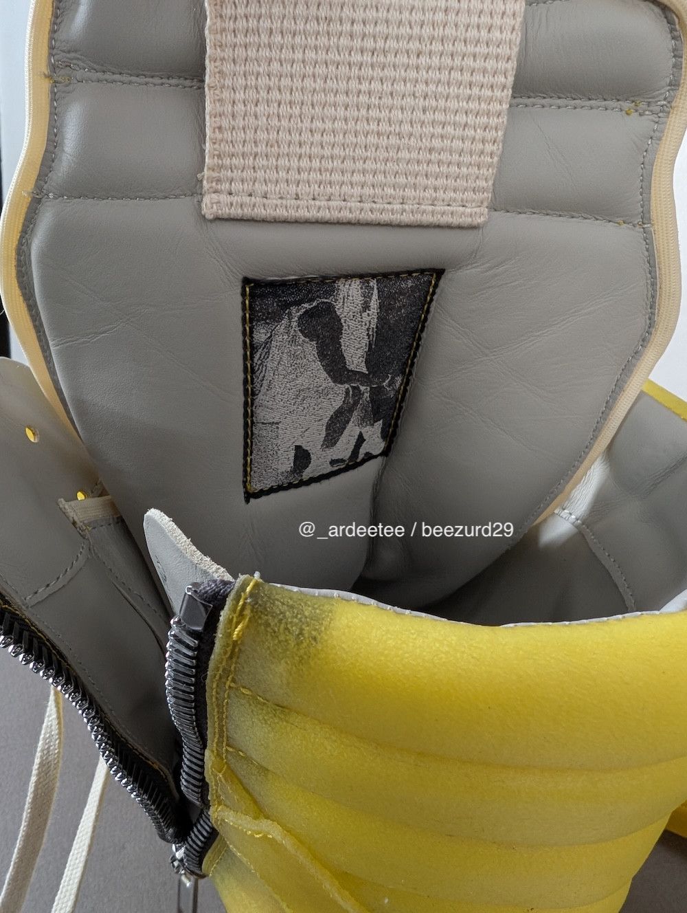 Rick Owens *NEW* APPARITION SEMI-TRANSPARENT LEATHER GEOBASKET SNEAKERS Size US 9 / EU 42 - 16 Thumbnail