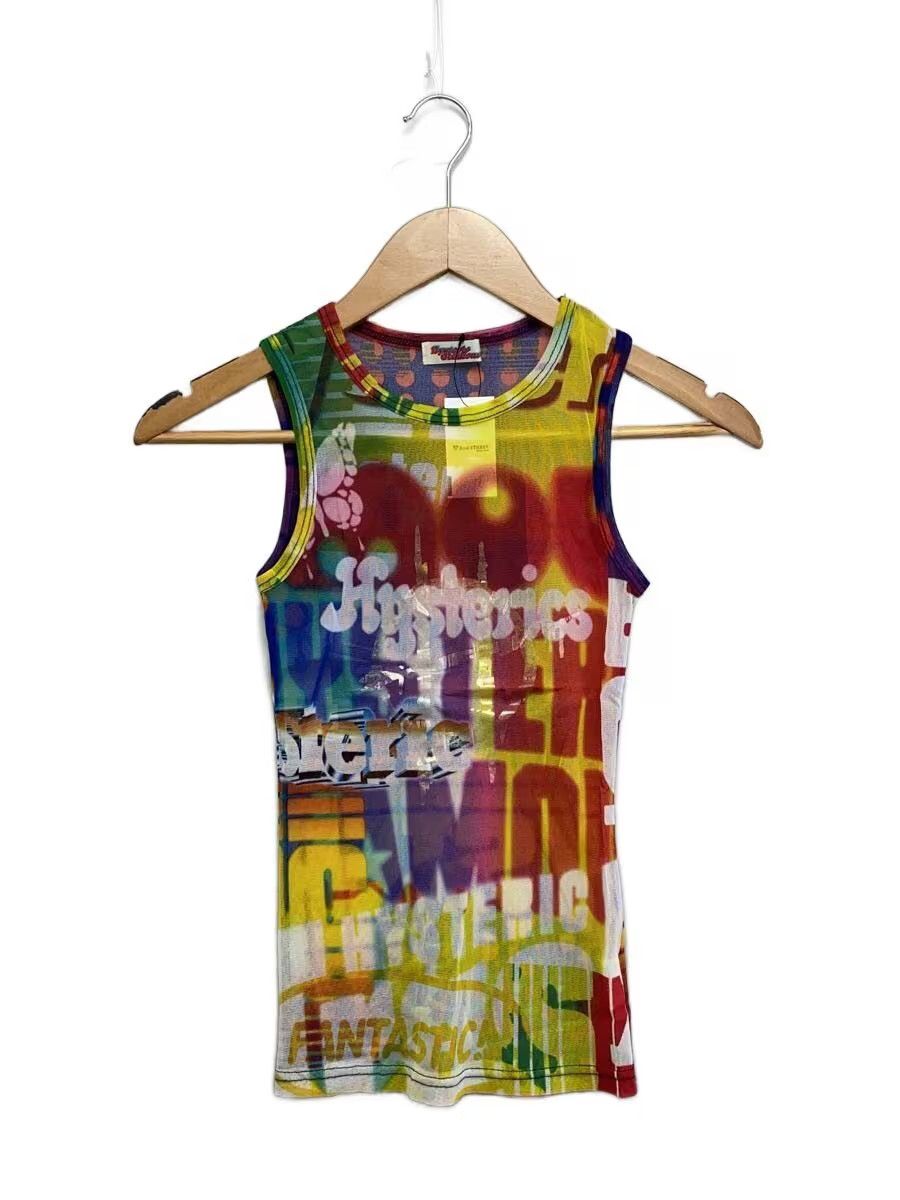 Hysteric Glamour 90s All Over Logo Graphic Mesh Tank Top Size M / US 6-8 / IT 42-44 - 1 Thumbnail