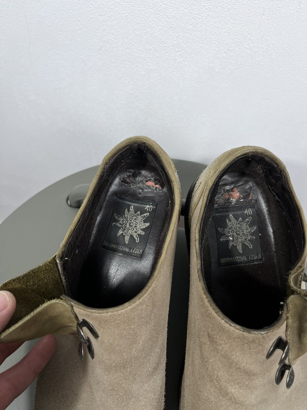 Other Suede Slip On Loafers Metal Buttons EU 40 Size US 7 / EU 40 - 11 Thumbnail