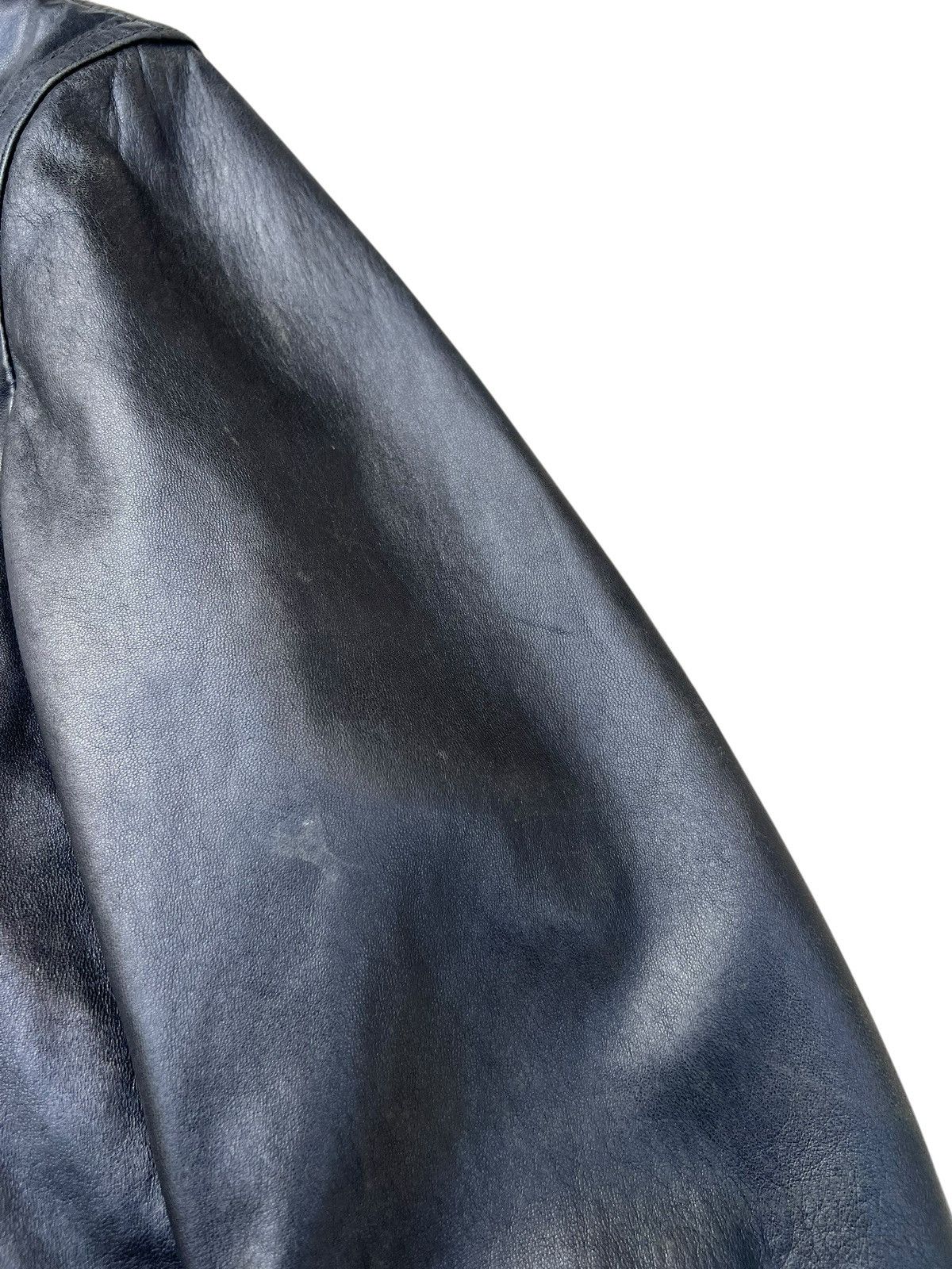 Valentino Valentino Patina Lambskin Leather Bomber Jacket Size US S / EU 44-46 / 1 - 9 Thumbnail