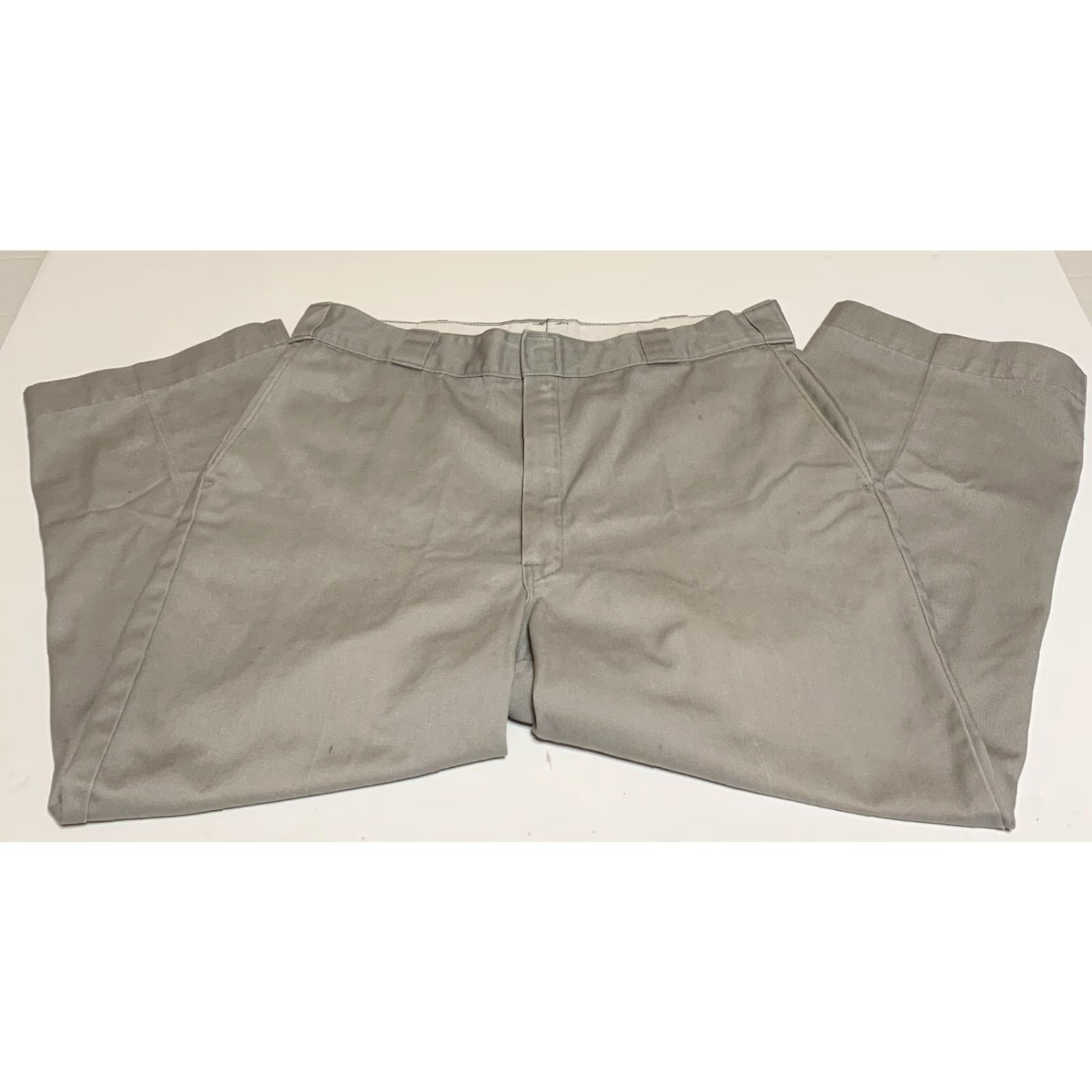 Dickies VINTAGE Dickies Gray Work Skater Pants Mens 36x25 Pants 1980s Work Mens Gray Dickies 36x25 Size US 36 / EU 52 - 2 Thumbnail