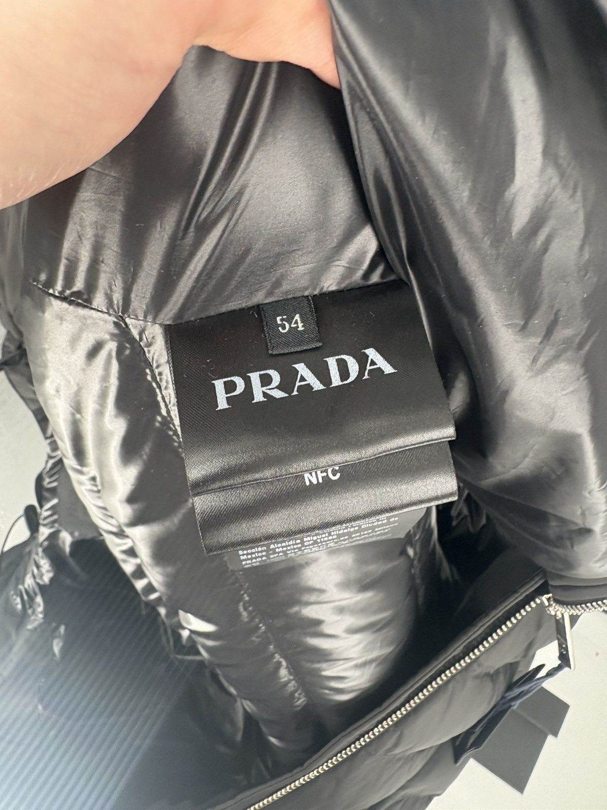 Prada Prada Nylon Puffer Jacket Size US L / EU 52-54 / 3 - 11 Thumbnail