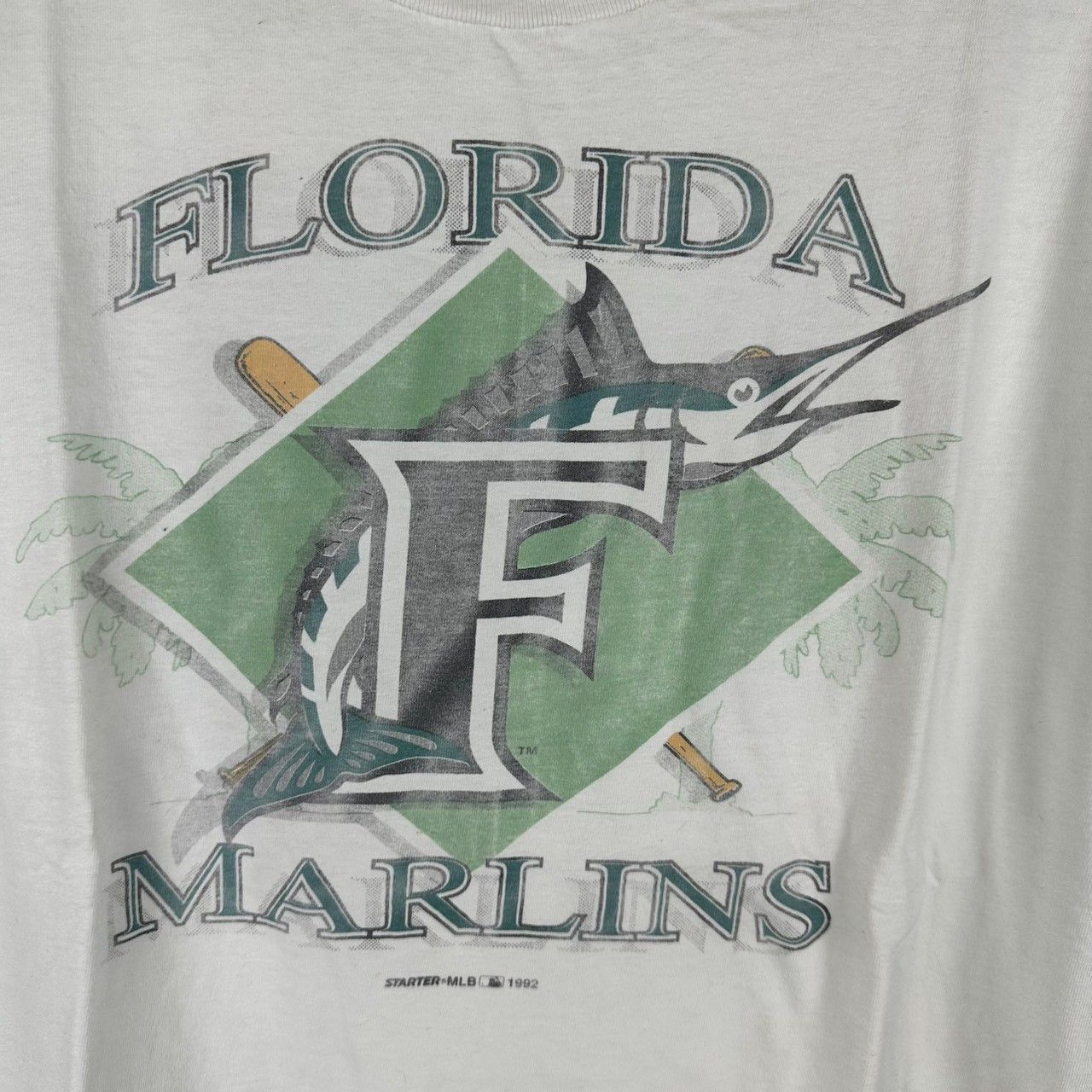 All Sport × MLB × Vintage Vintage 1992 Florida Marlins Baseball MLB XL T-shirt Size US XL / EU 56 / 4 - 7 Thumbnail