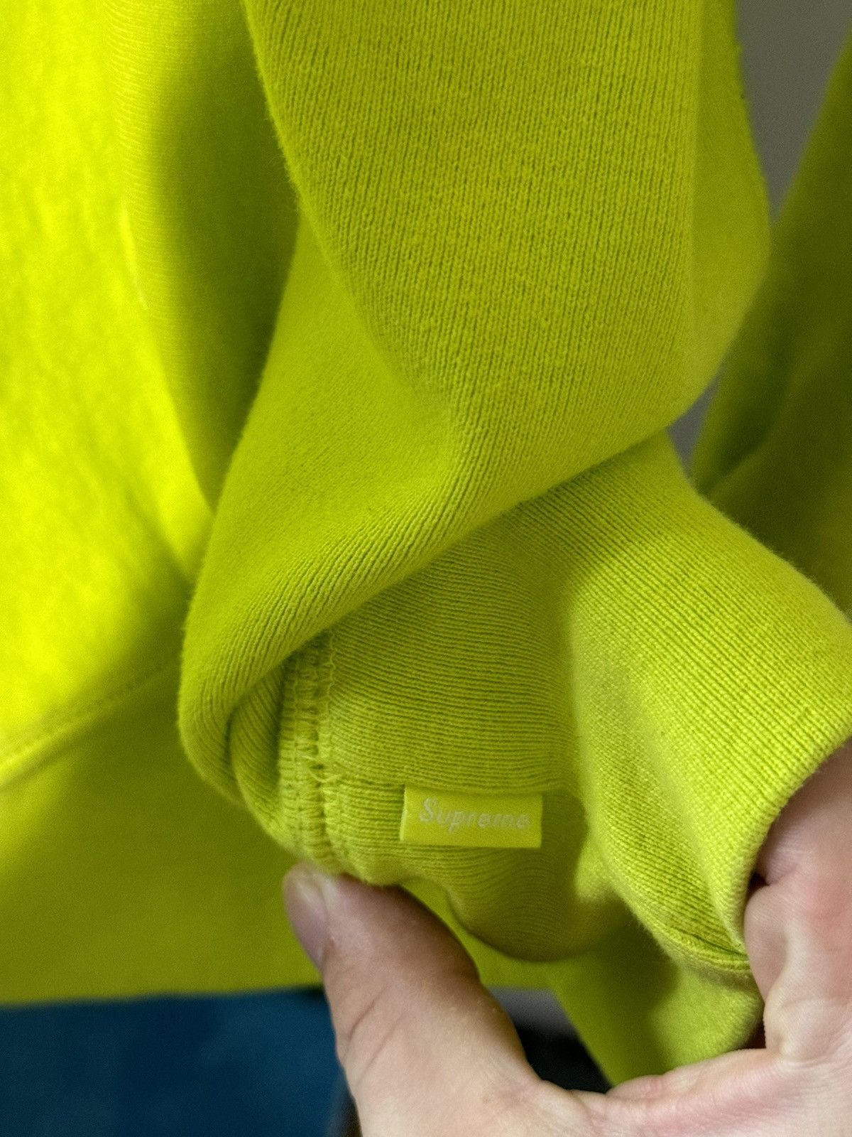 Supreme Supreme S Logo Hooded Sweatshirt FW20 Medium Acid Green Size US M / EU 48-50 / 2 - 6 Thumbnail