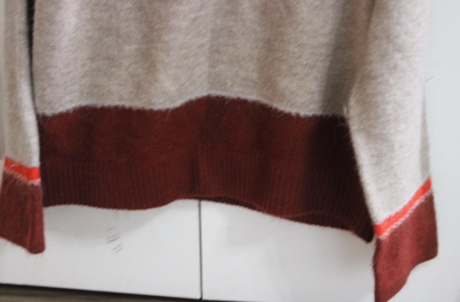 Other Universal Thread Colorblock Knit Sweater Ribbed Mock Neck S Size S / US 4 / IT 40 - 2 Thumbnail