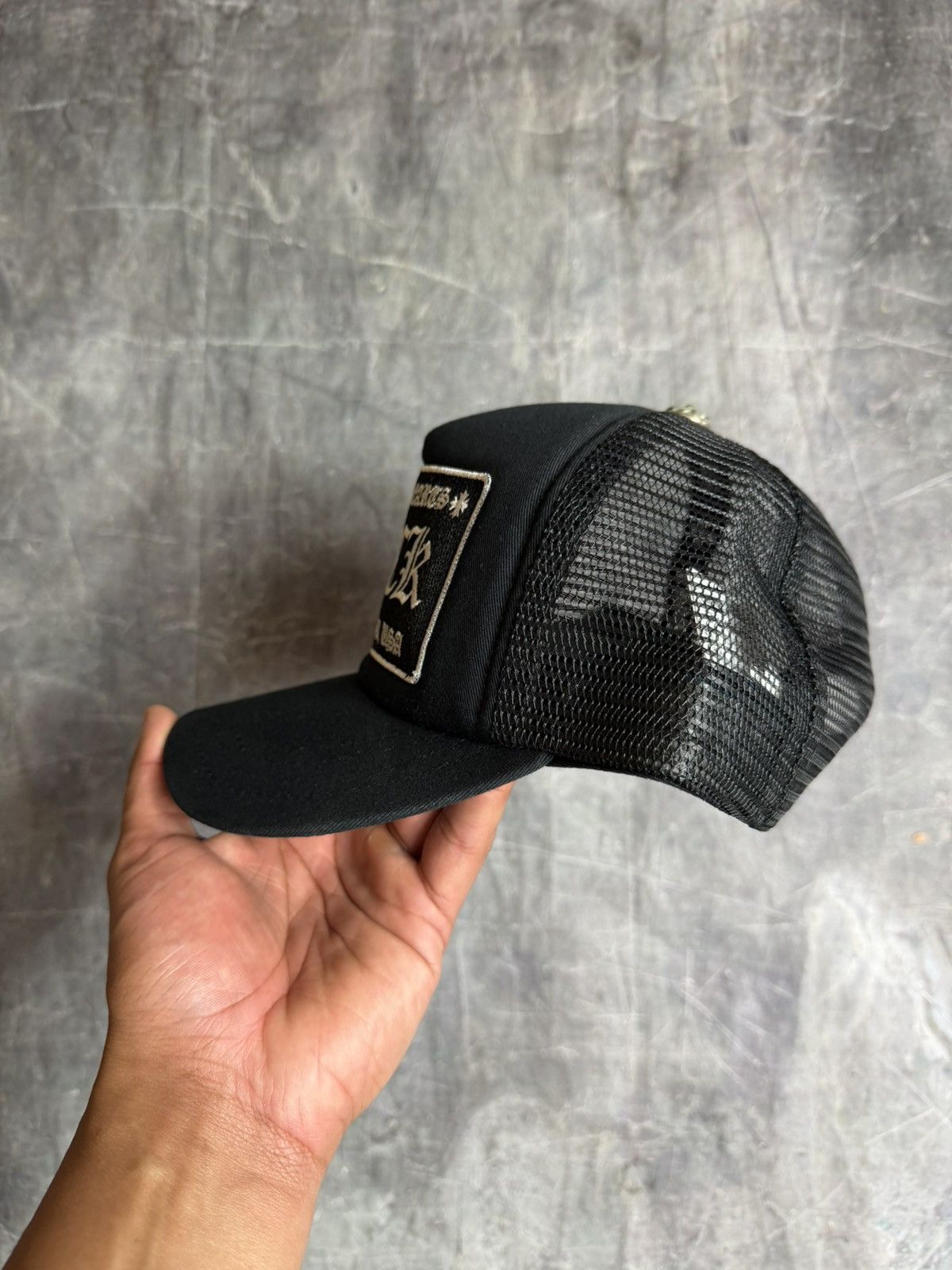 Chrome Hearts Chrome Hearts Hollywood Fuck Trucker Hat Size ONE SIZE - 3 Thumbnail
