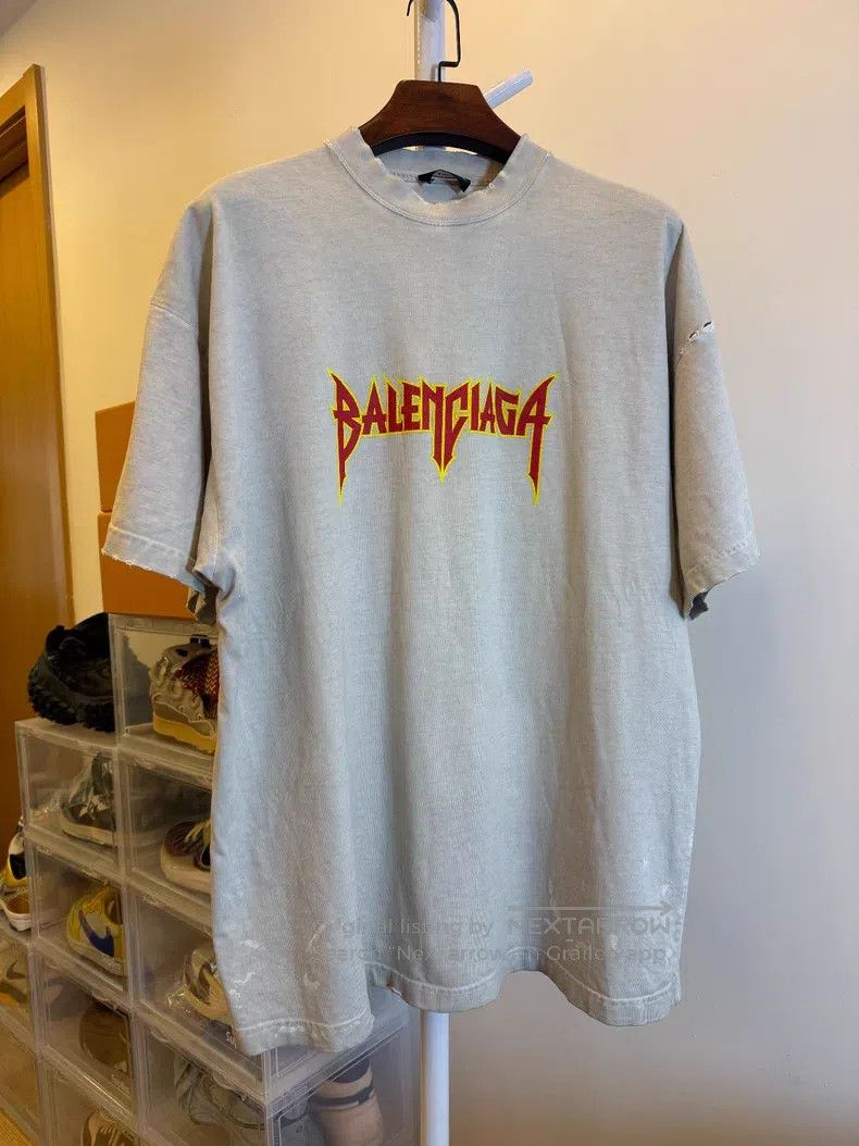 Balenciaga Balenciaga Rock Band T-Shirt Size US M / EU 48-50 / 2 - 1 Thumbnail
