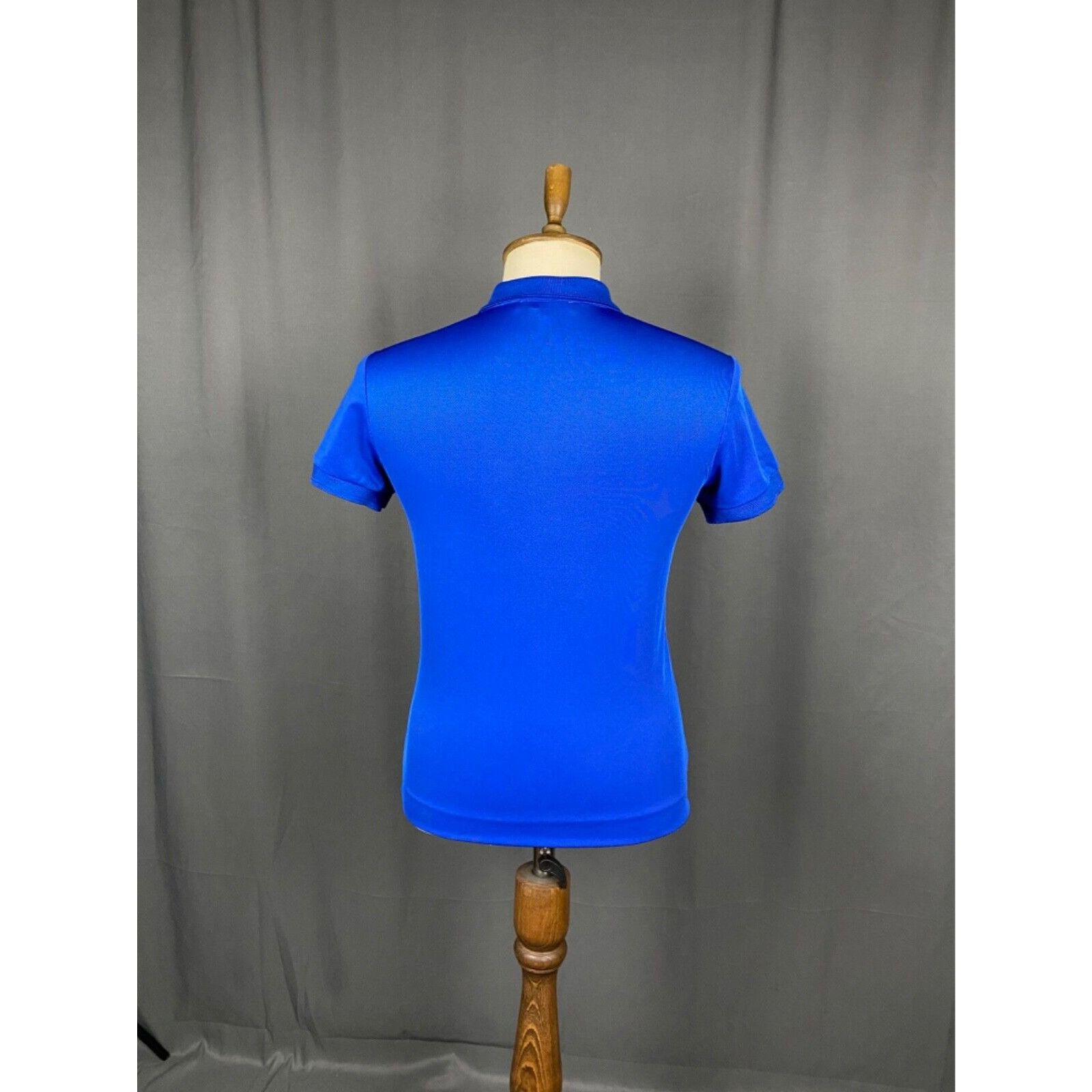 Alexander McQueen MINT! Alexander McQueen Small Logo Men's Blue Polo T-Shirt S Size US XS / EU 42 / 0 - 7 Thumbnail