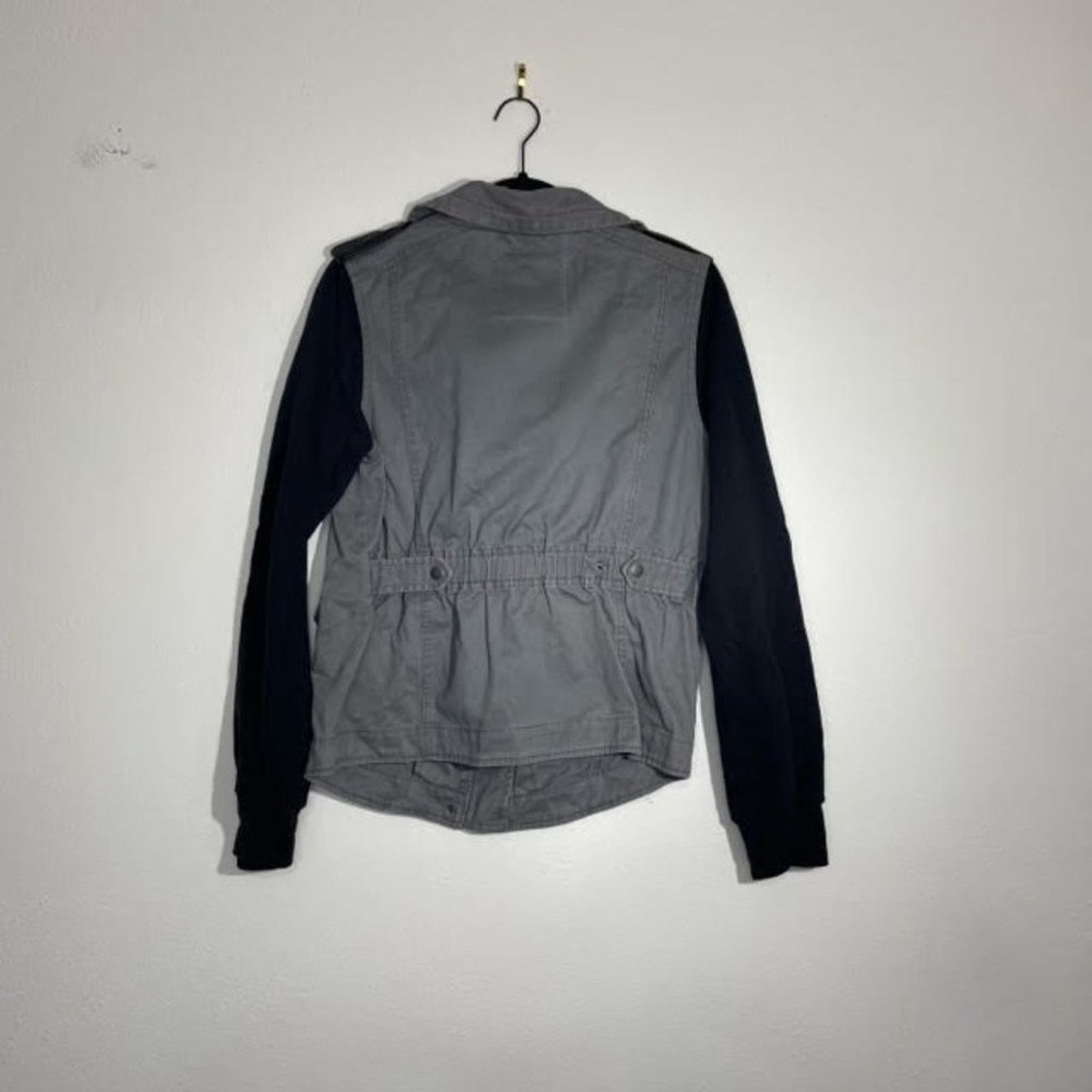 Other LA Hearts Black Gray Cargo Zip Up Hoodie Hybrid Jacket Size M / US 6-8 / IT 42-44 - 10 Thumbnail