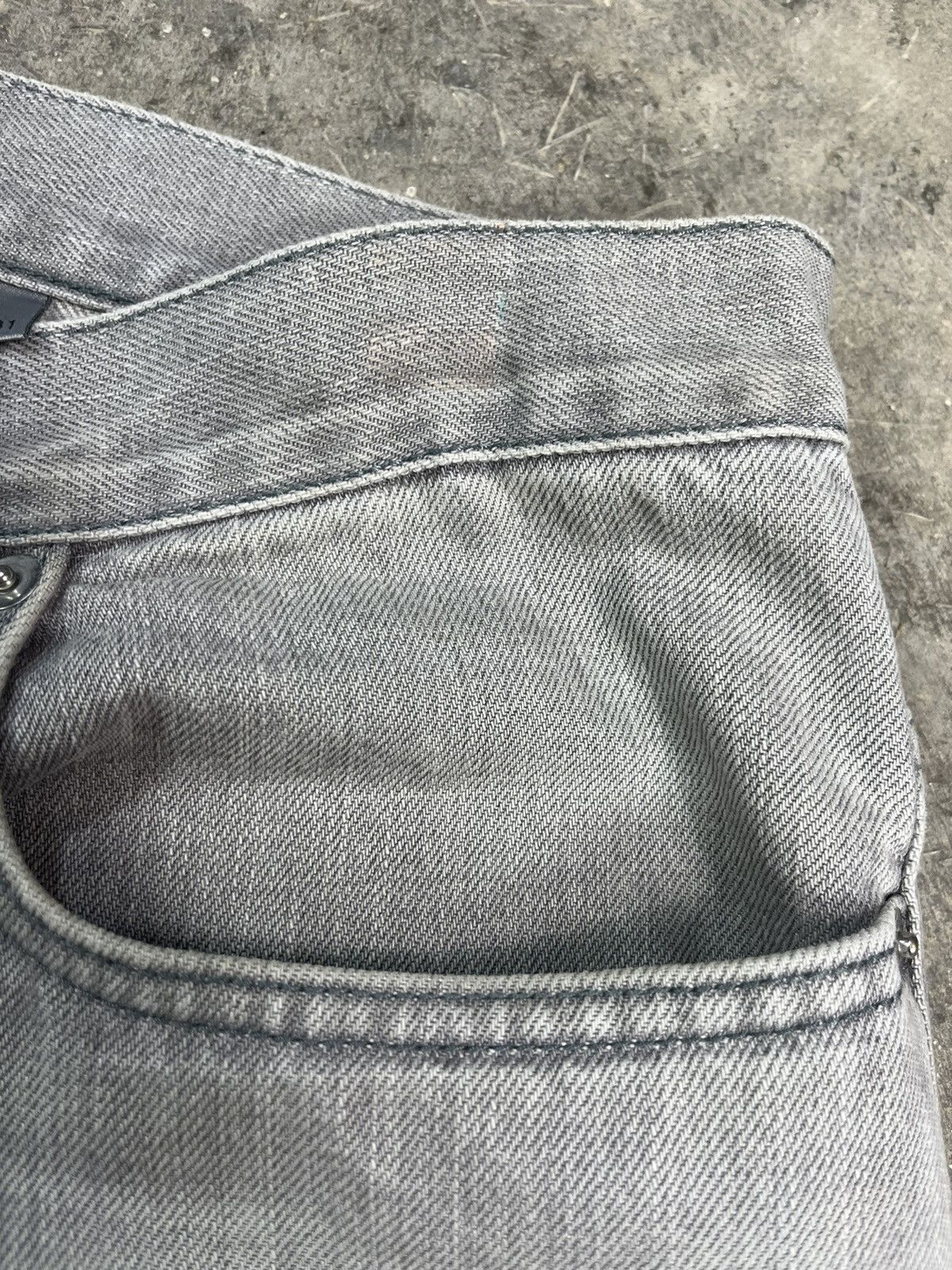 Dior Grey Dior denim jeans Size US 31 - 6 Thumbnail