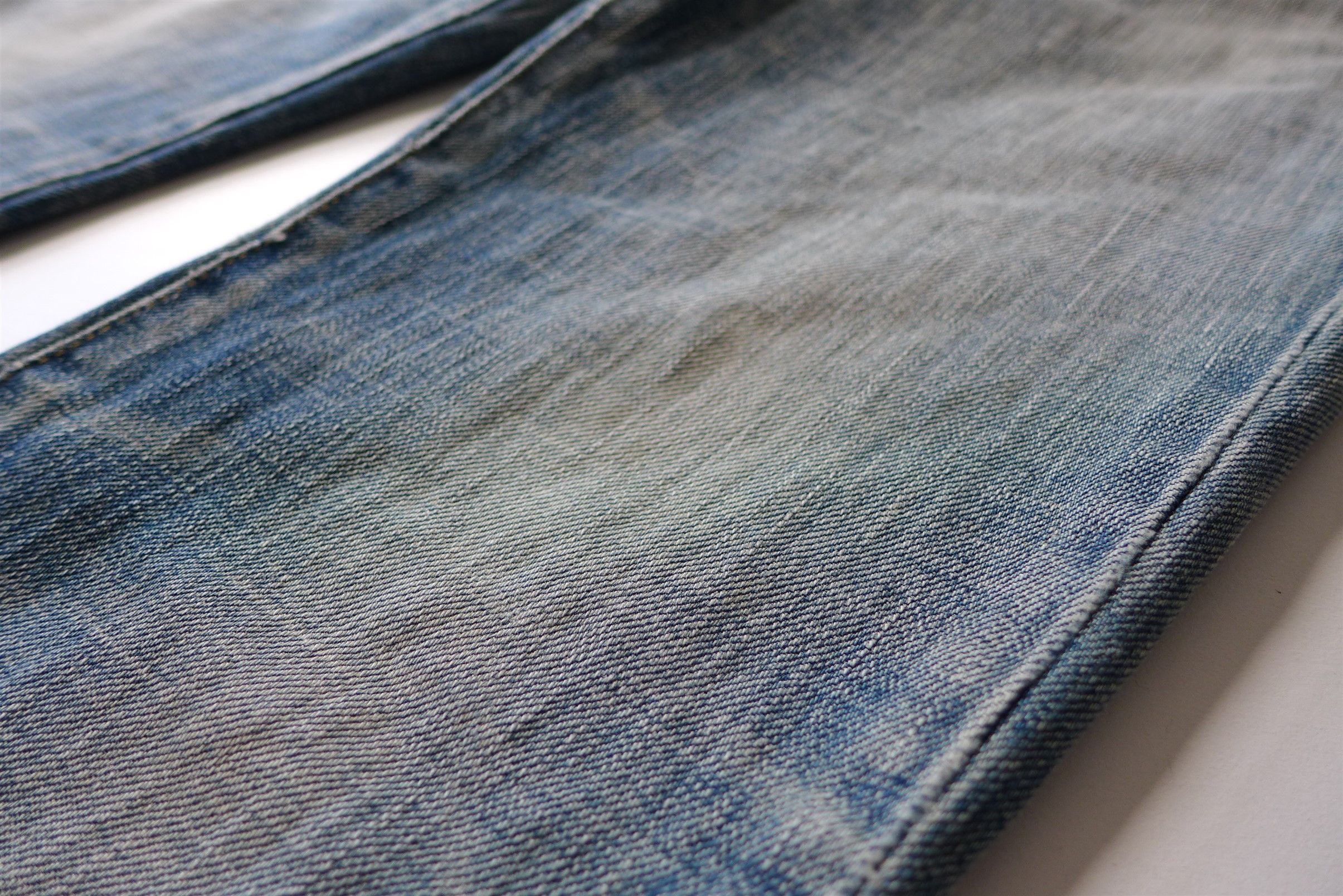 Saint Laurent Paris Saint Laurent D02 Denim Jeans - Dirty Old Vintage Blue Wash Size US 30 / EU 46 - 11 Thumbnail