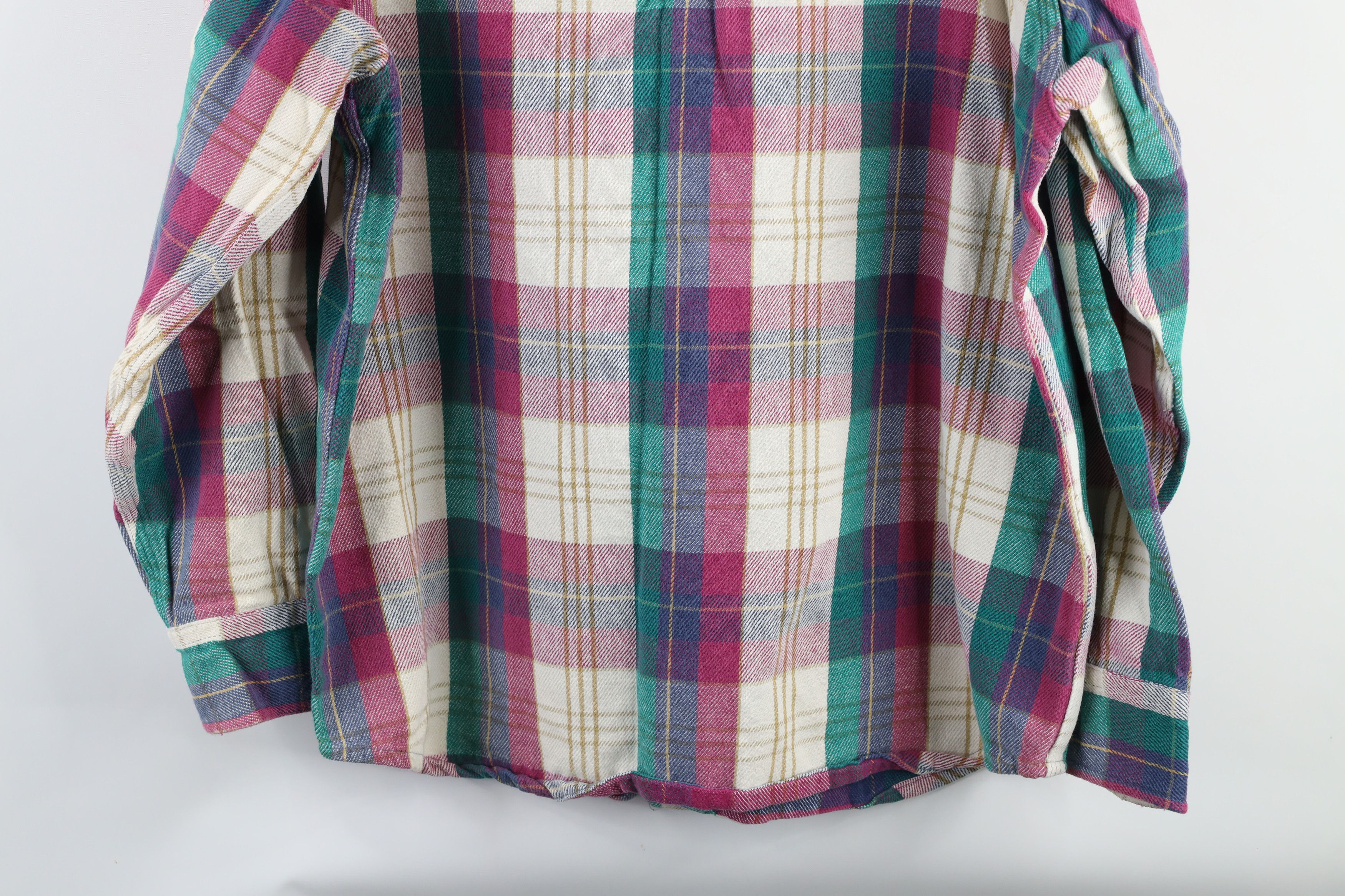 Carhartt × Vintage Vintage 90s Carhartt Collared Flannel Button Shirt Plaid USA Size US XL / EU 56 / 4 - 13 Thumbnail