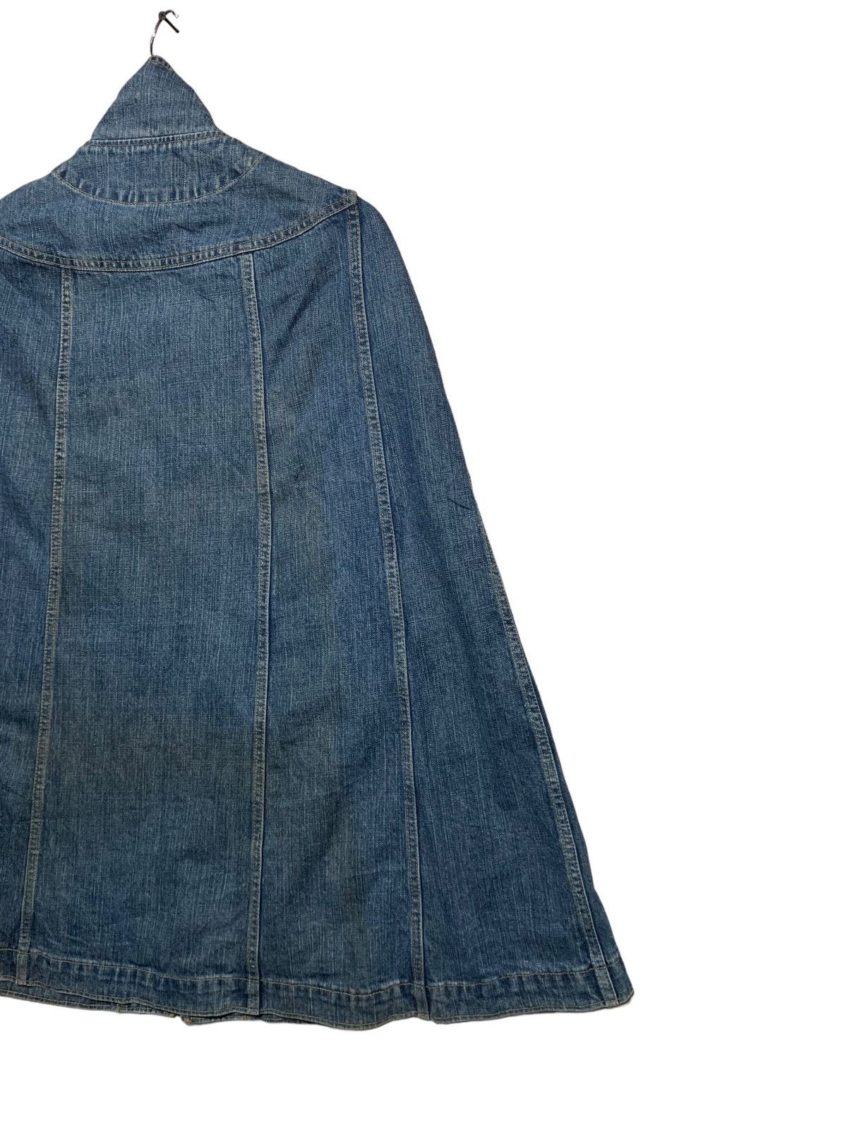 Hysteric Glamour 🔥HYSTERIC GLAMOUR DENIM PONCHO JACKET Size US L / EU 52-54 / 3 - 9 Thumbnail
