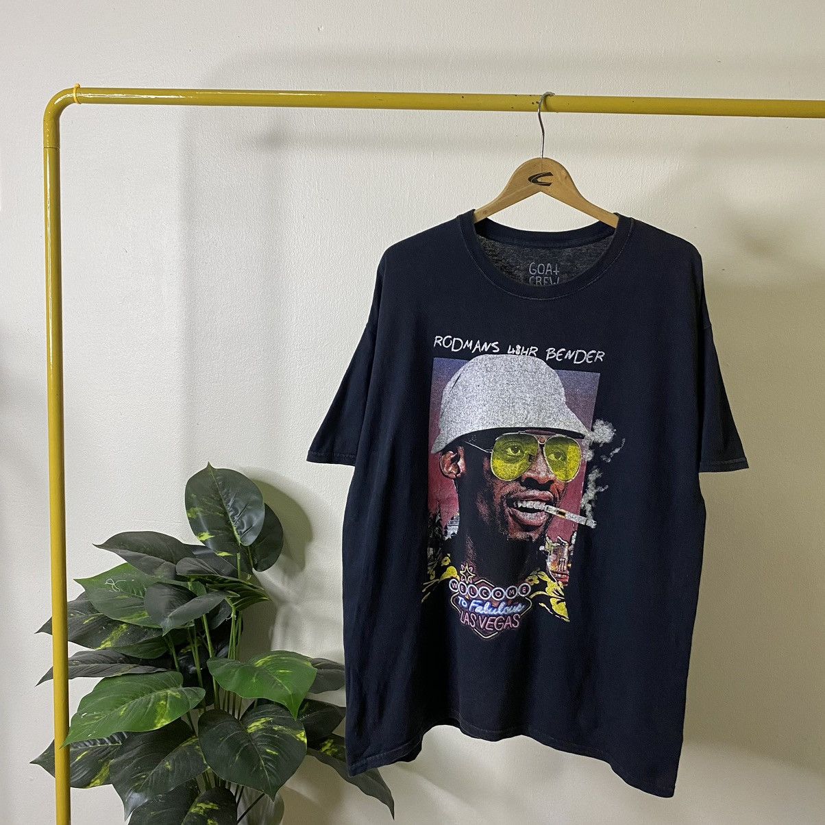 GOAT Crew GOAT Crew Dennis Rodman 48 Hours Bender T Shirt Size US XL / EU 56 / 4 - 1 Thumbnail