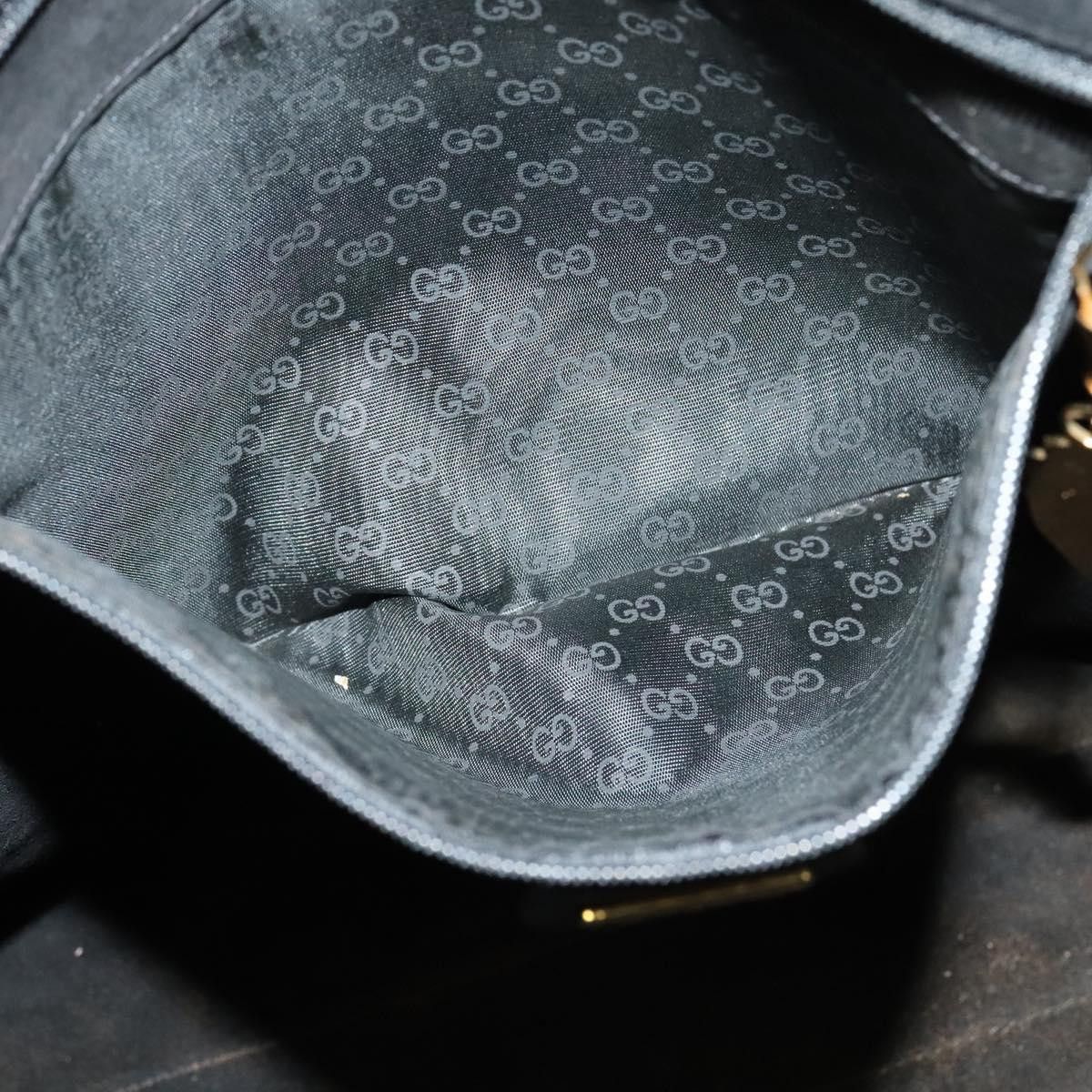 Gucci GUCCI Tote Bag Leather Black Gold 002 105 002 105 Size ONE SIZE - 20 Thumbnail