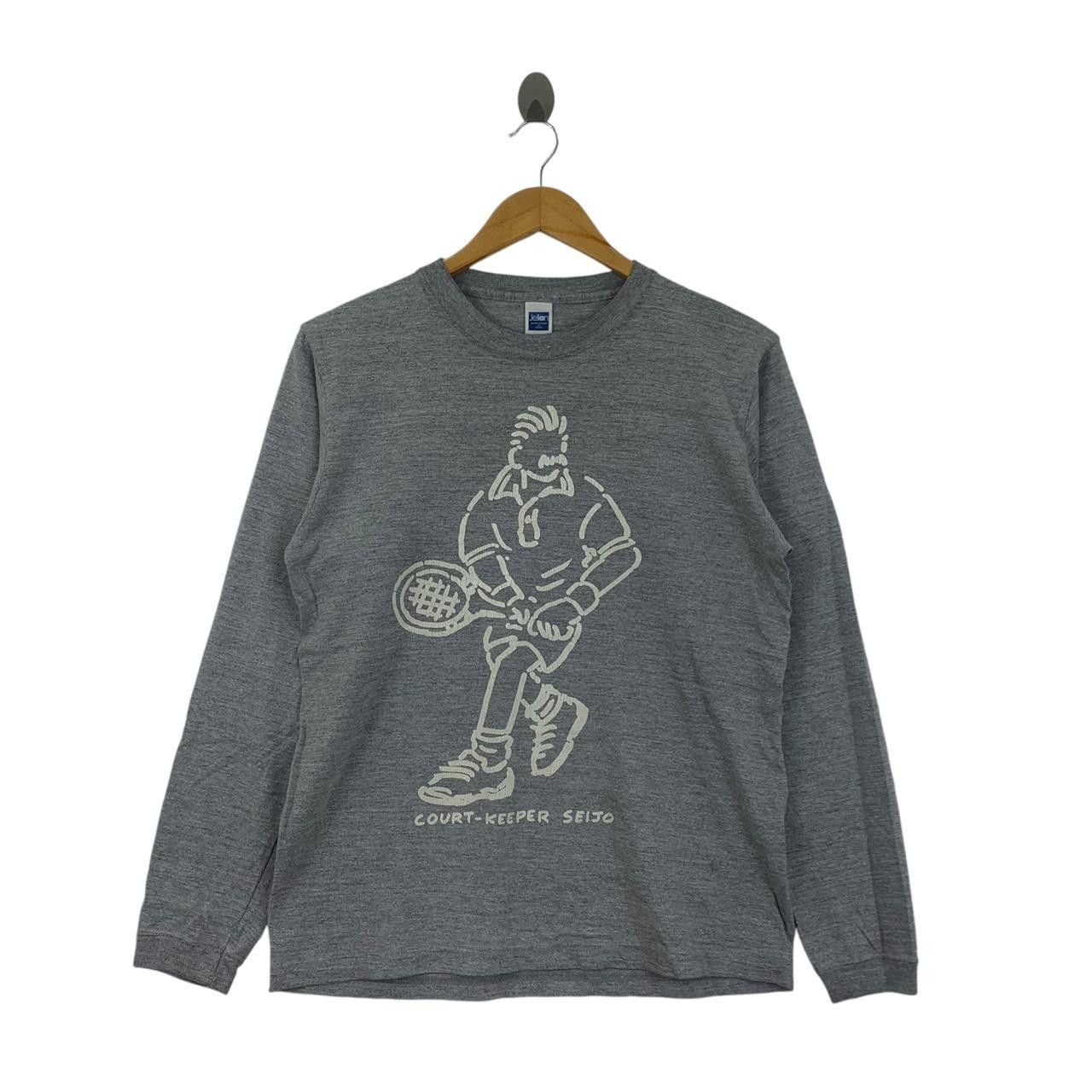 Other SEIJO COURT KEEPER Tennis Anime Illustration Tee Shirt Top Size M / US 6-8 / IT 42-44 - 1 Thumbnail