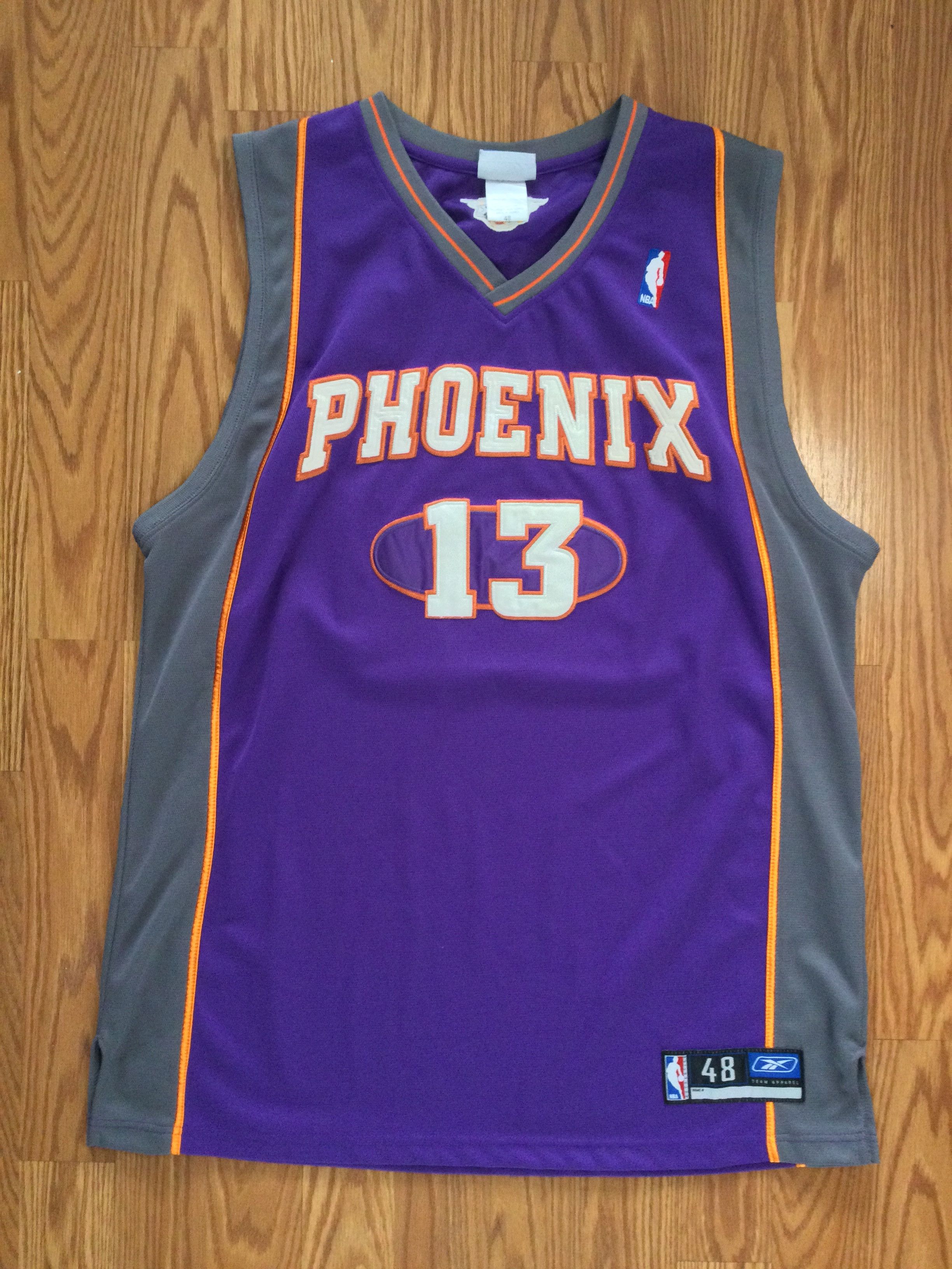 Reebok Authentic Phoenix Suns Steve Nash Reebok NBA Jersey Size US XL / EU 56 / 4 - 1 Thumbnail