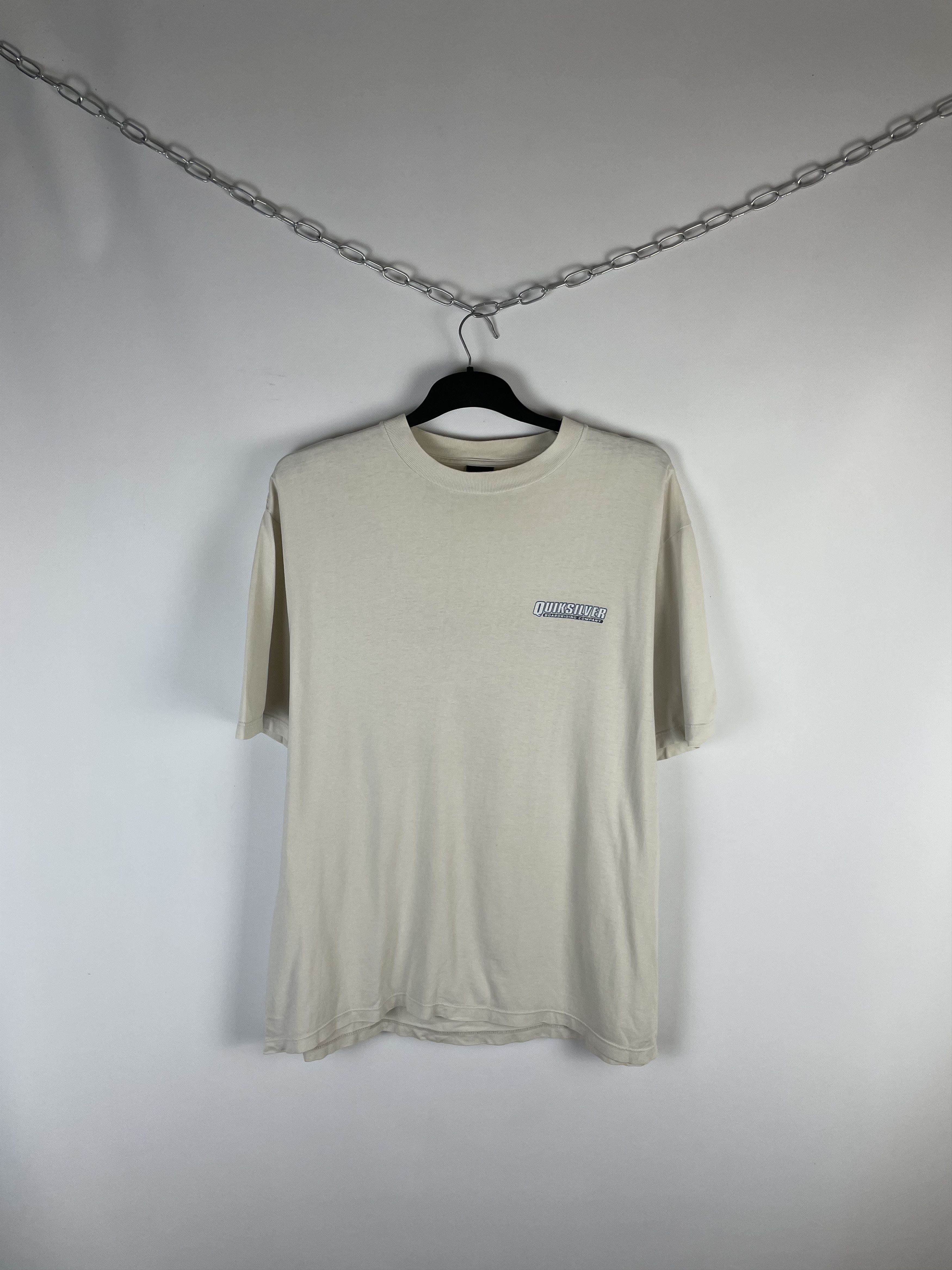 Quiksilver Vintage 90s Surf Quicksilver Big Logo Tee Size US L / EU 52-54 / 3 - 3 Thumbnail