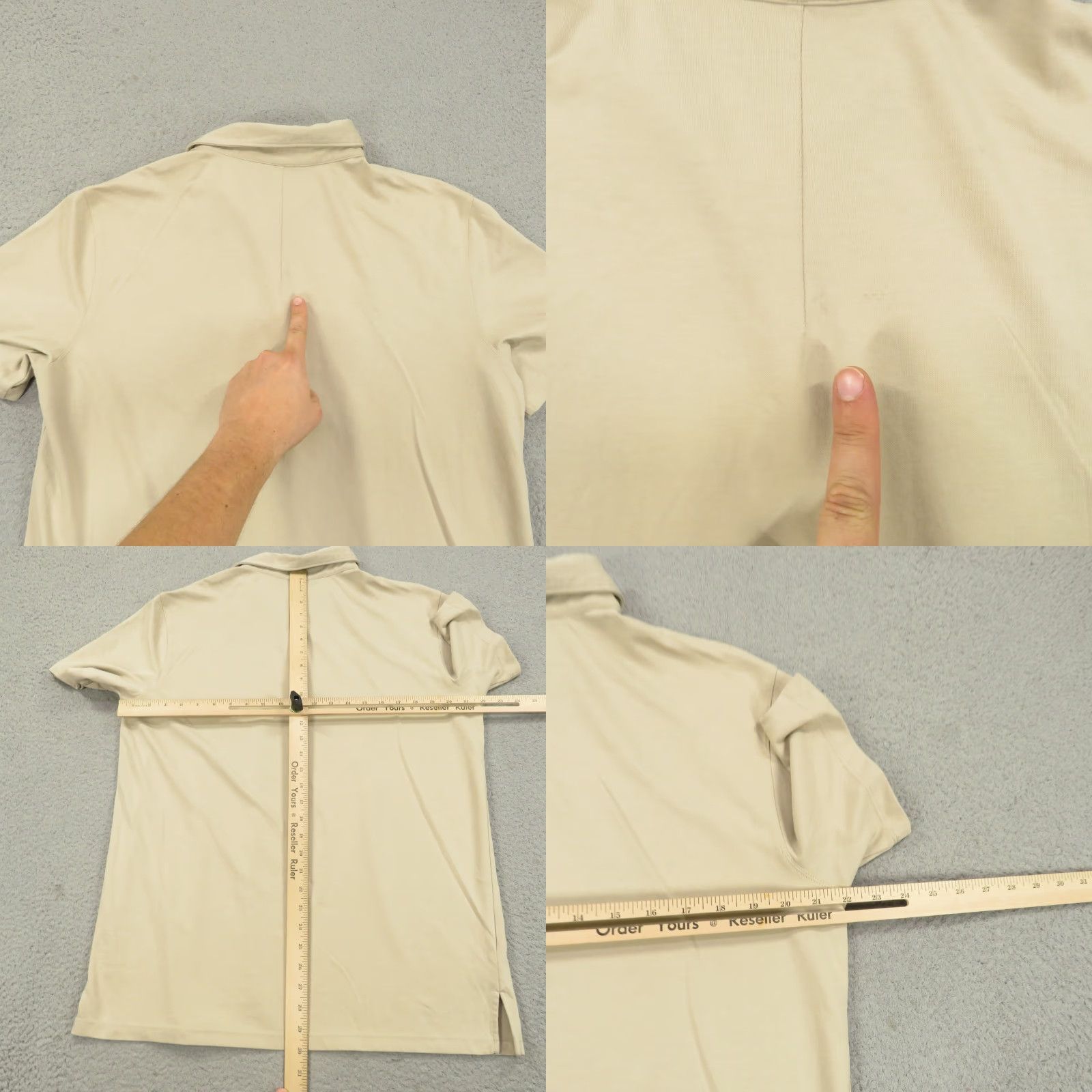 Vintage Jack Archer Shirt XXL Men Tech Polo Sand Dune Khaki Performance Golf Button Flex Size US XXL / EU 58 / 5 - 8 Thumbnail
