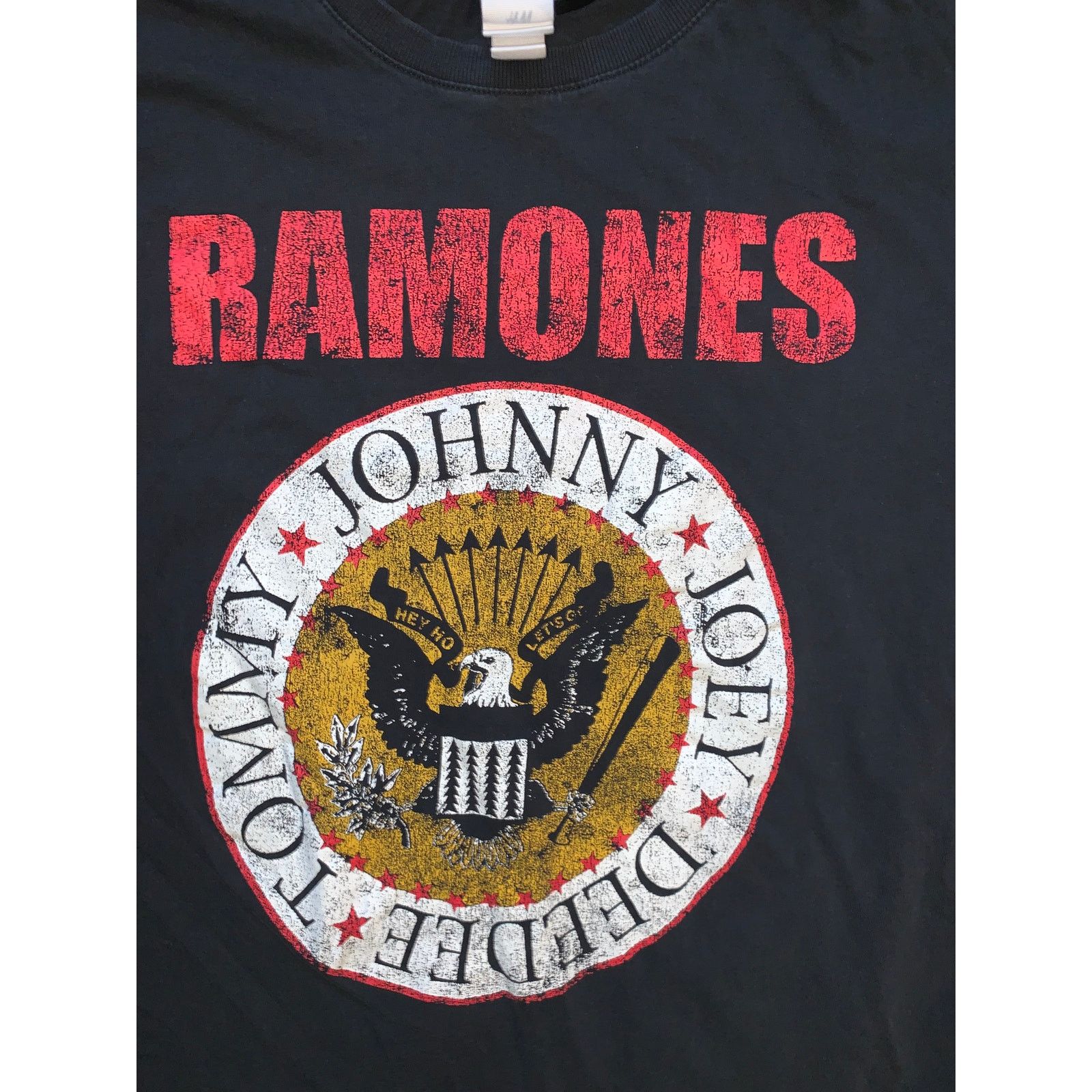 Band Tees × Other Ramones Band T Shirt Medium H&M Punk Rock Logo Tee Black Size US M / EU 48-50 / 2 - 3 Thumbnail