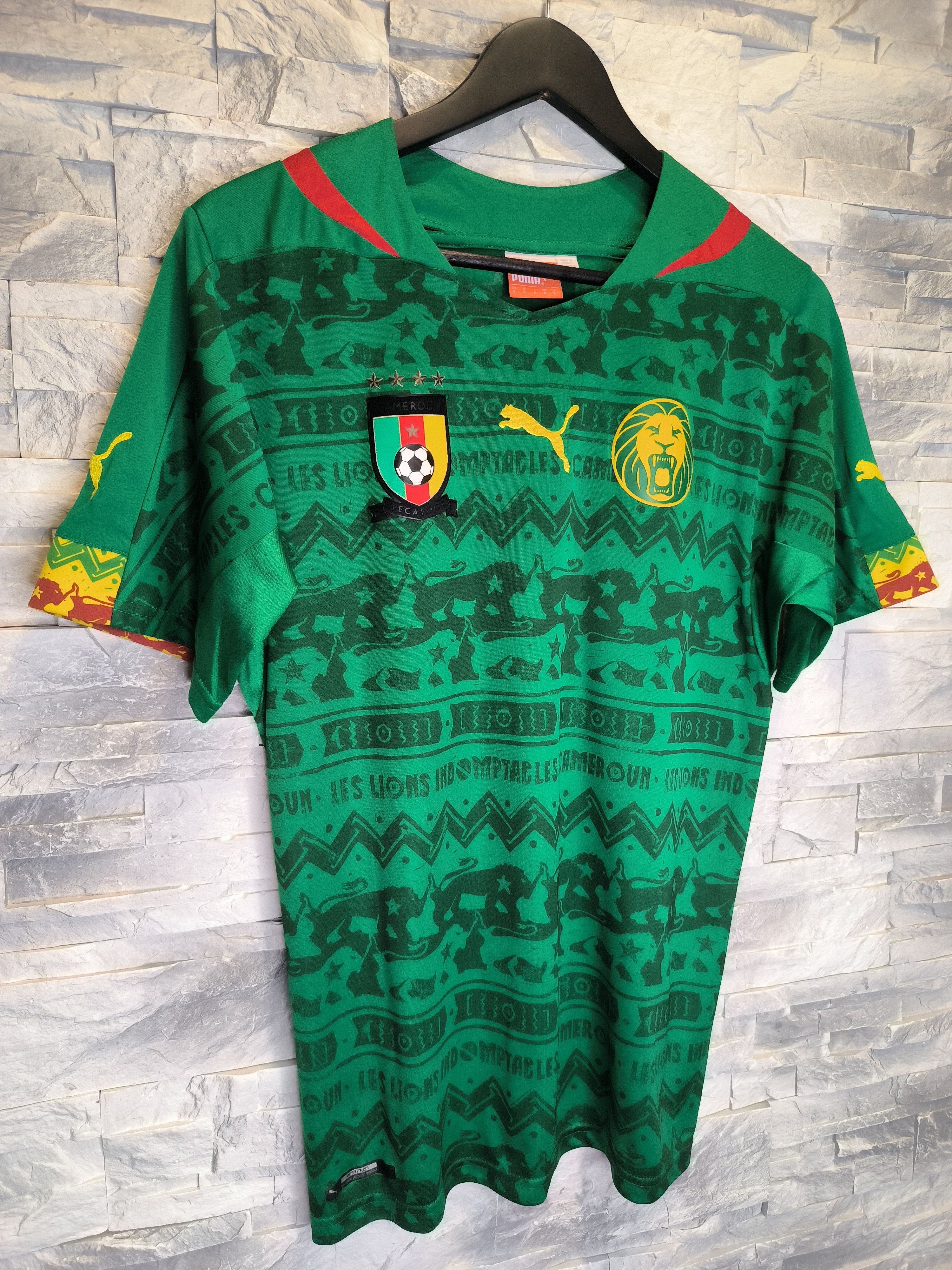 Puma Puma Cameroon Jersey 2014/2015 Football Shirt Size US S / EU 44-46 / 1 - 3 Thumbnail
