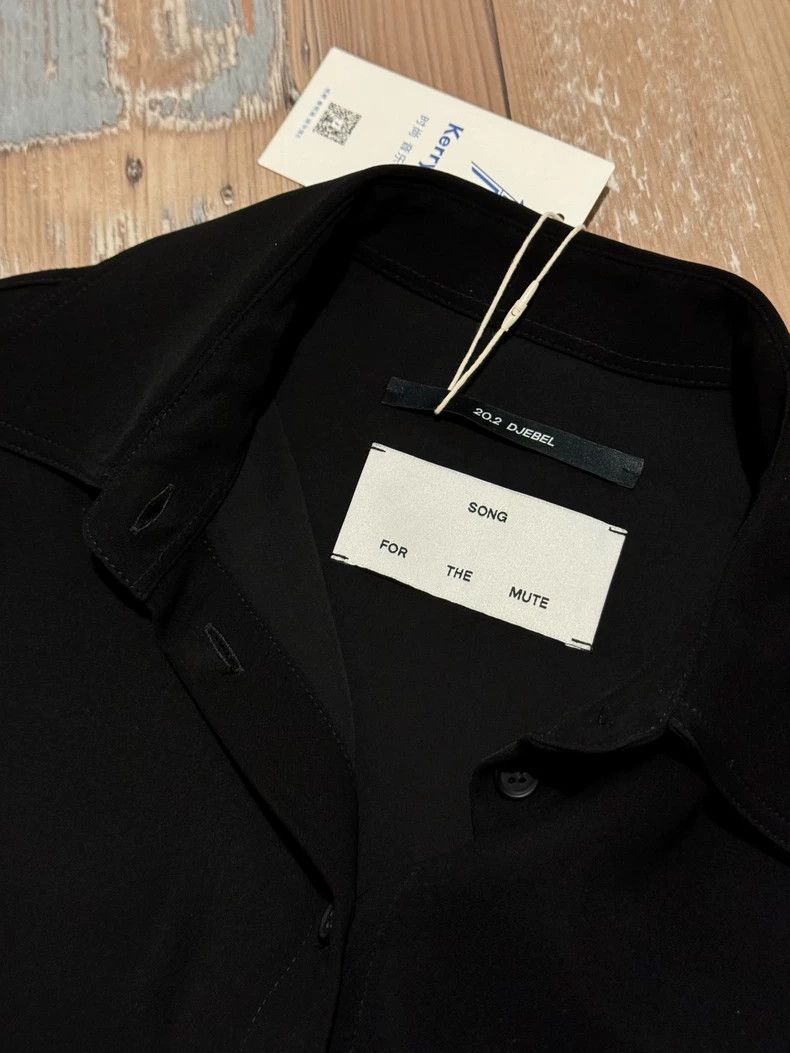 Song For The Mute Song For The Mute black long-sleeve shirt Size XXS / US 00 / IT 34 - 7 Thumbnail