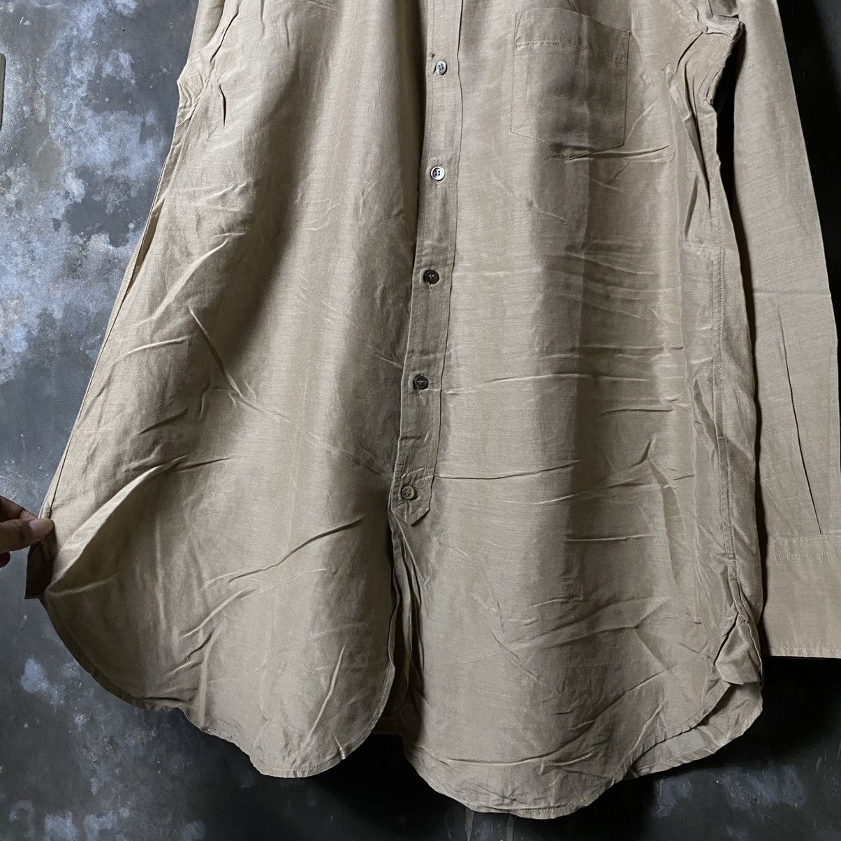 Issey Miyake × Japanese Brand × Zucca Vintage zucca issey miyake crooked 2 in 1 unique collar Size US M / EU 48-50 / 2 - 8 Thumbnail