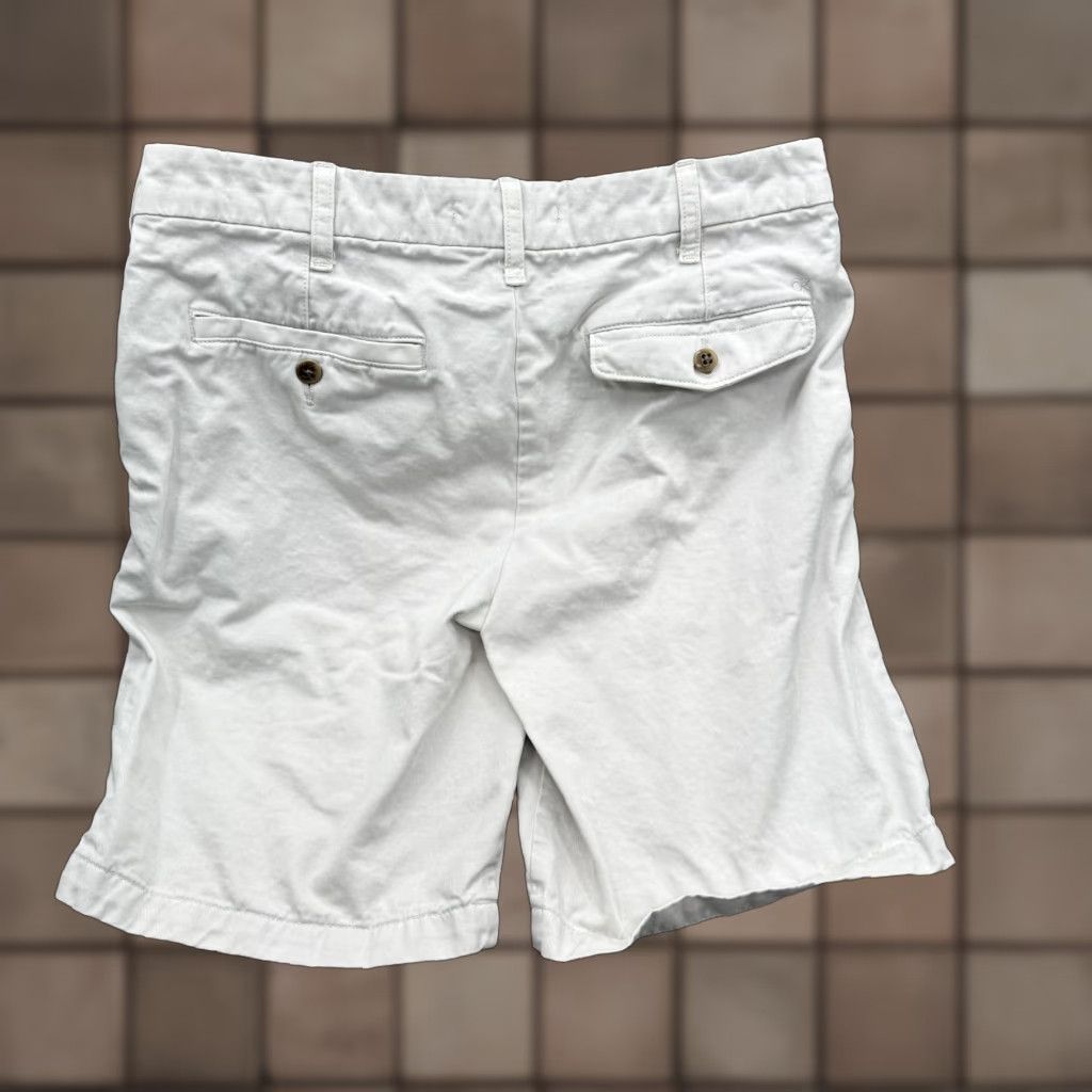Outerknown Outerknown Shorts Mens 31 White Chino Organic Cotton 9 Inseam Casual Summer Size US 31 - 1 Thumbnail
