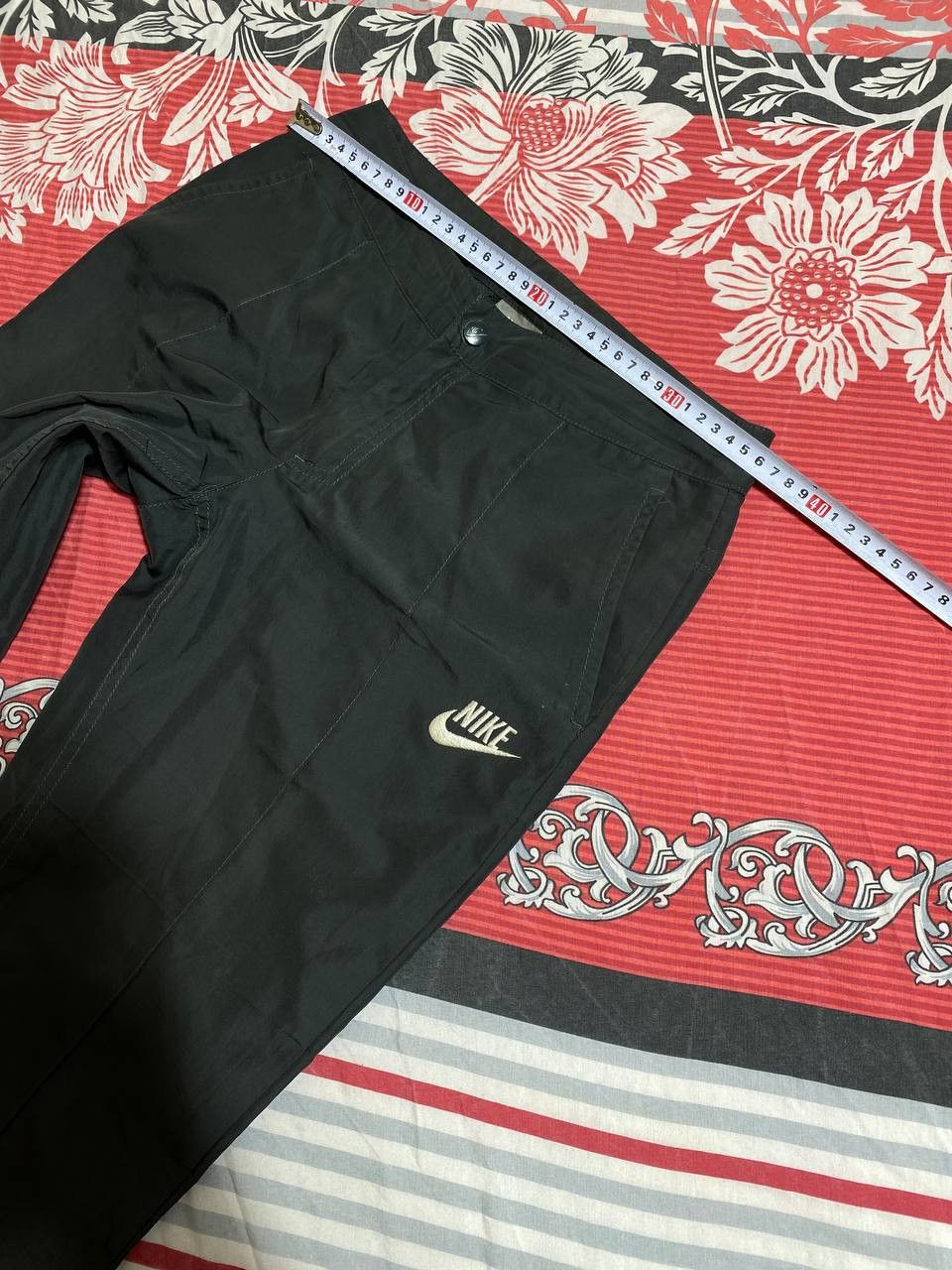 Nike × Vintage Vintage Nike Baggy Track Pants Y2K Drill Sweatpants USA 90s Size US 30 / EU 46 - 13 Thumbnail