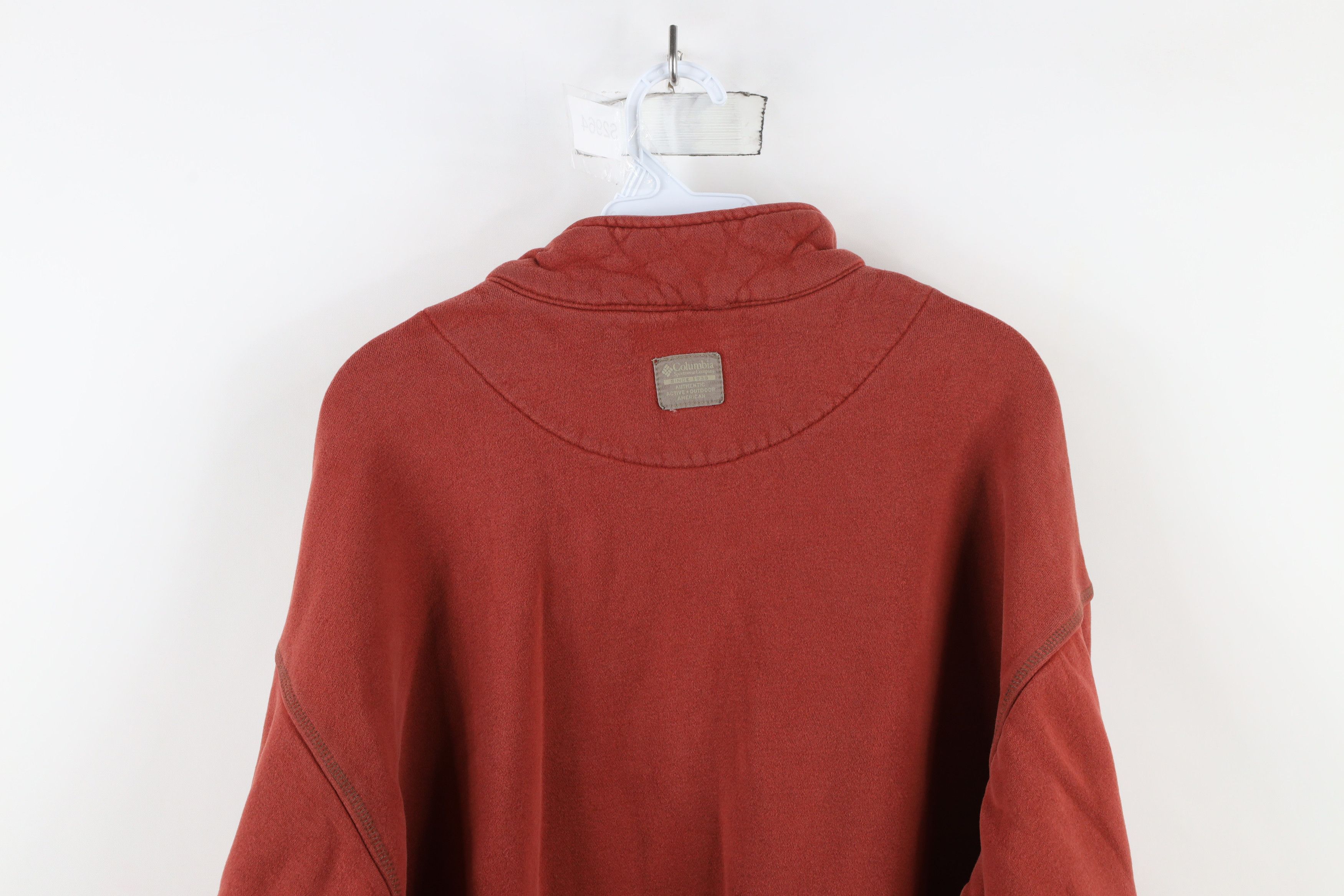 Columbia × Vintage Vintage Columbia Half Zip Pullover Sweatshirt Orange Size US XL / EU 56 / 4 - 13 Thumbnail